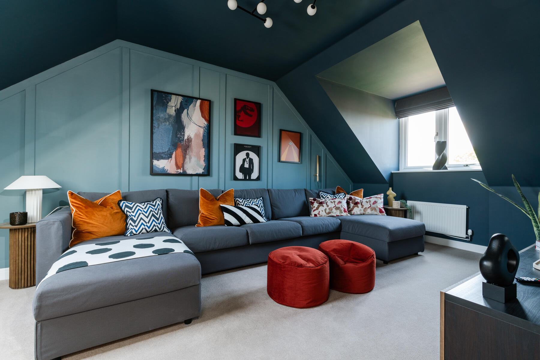 A home gym, dressing room or cinema, the choices are endless