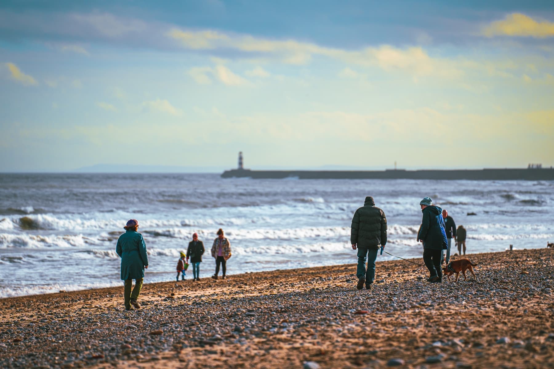 Seaham Beach is right on your doorstep