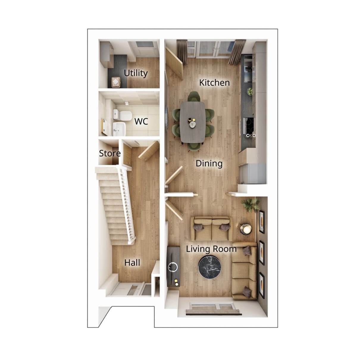 Tetford Ground Floor Plan