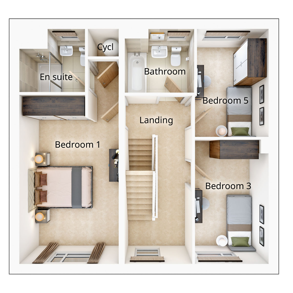 Aireton First Floor Plan