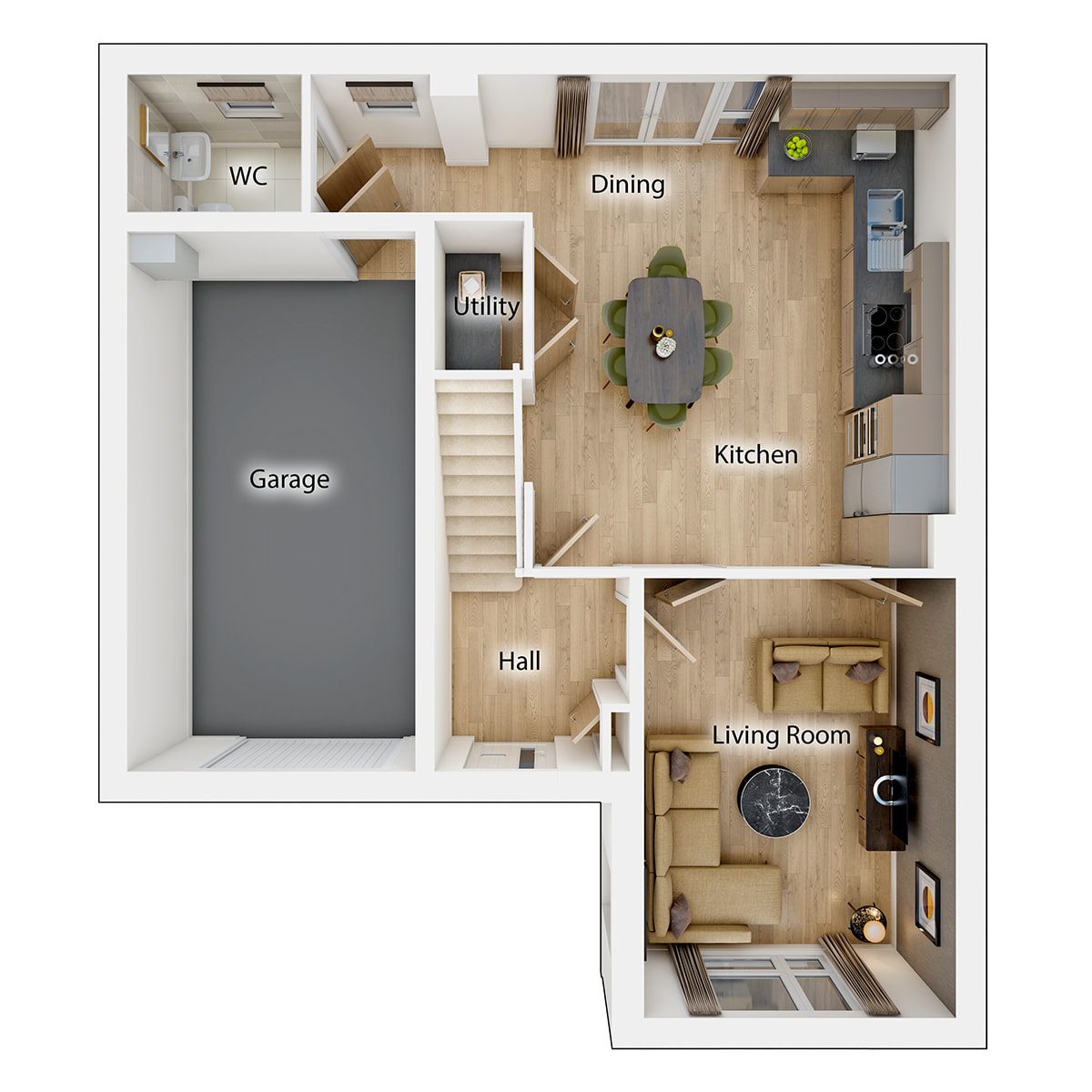 Corkham Ground Floor Plan