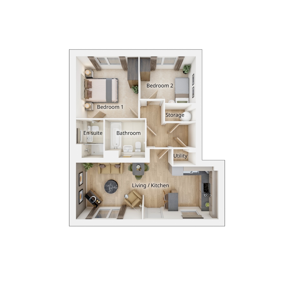 Finholme Ground Floor Plan