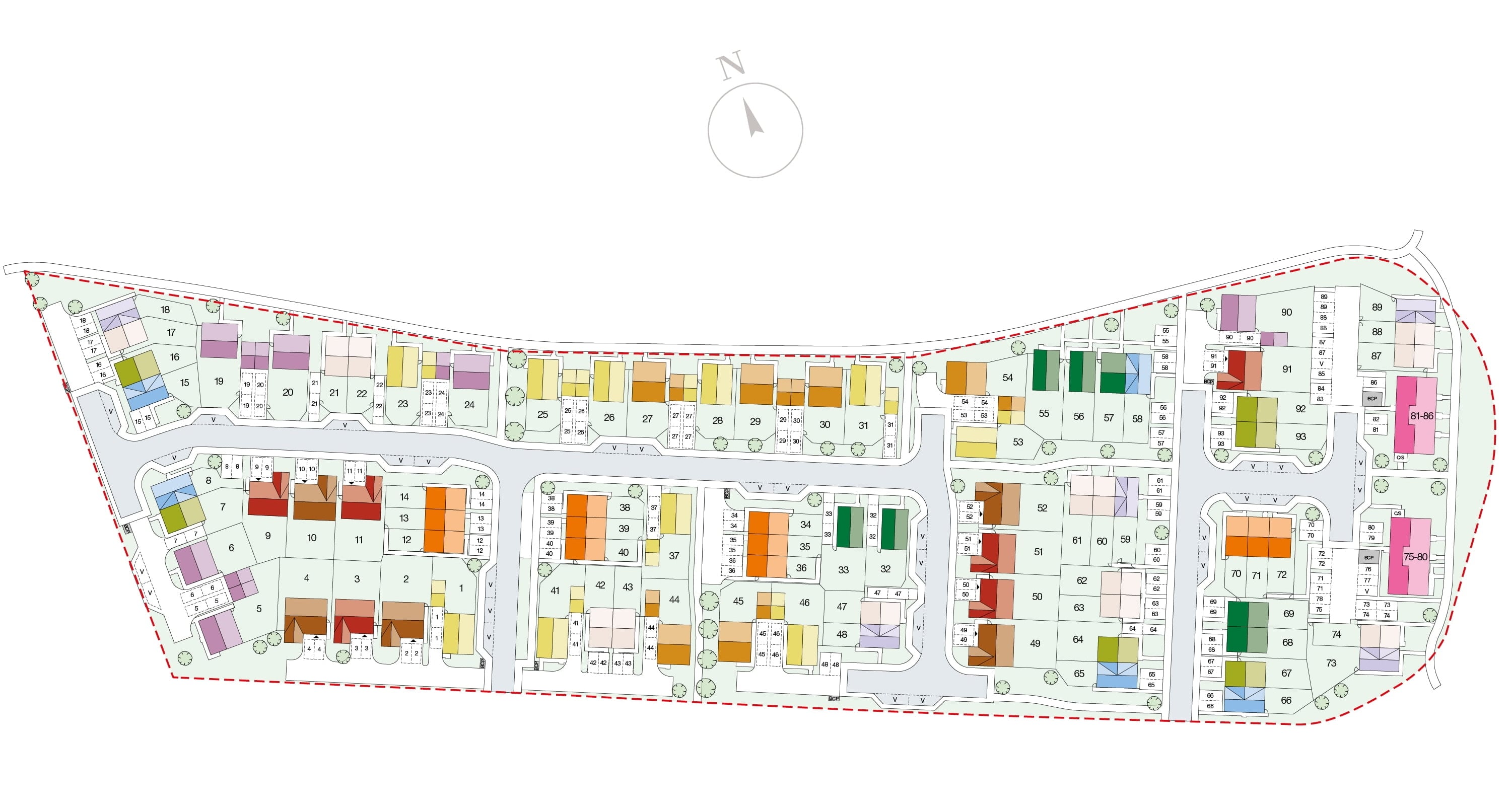 Seaham Garden Village Phase 2 - Prelaunch Site Plan
