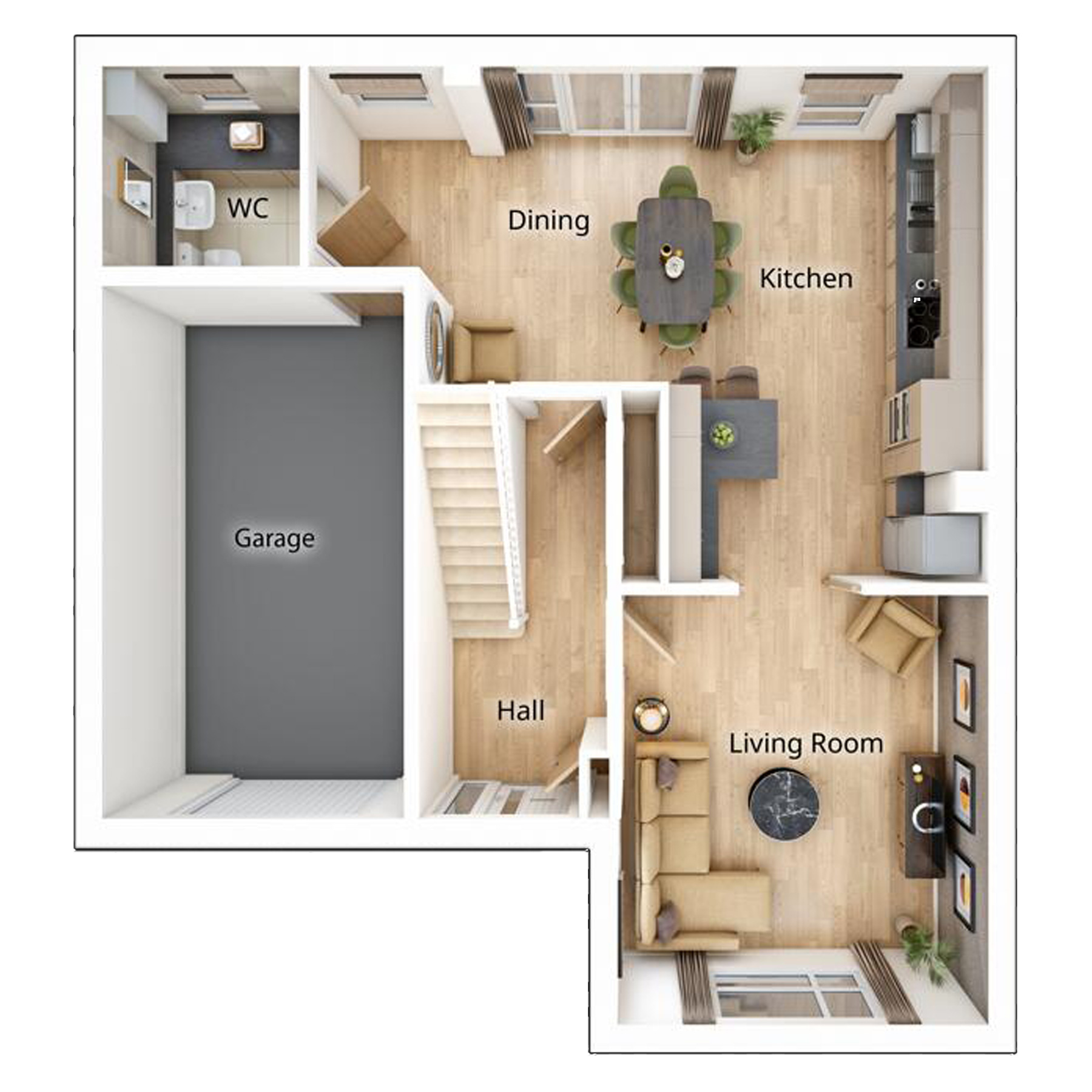 Kitham Ground Floor Plan