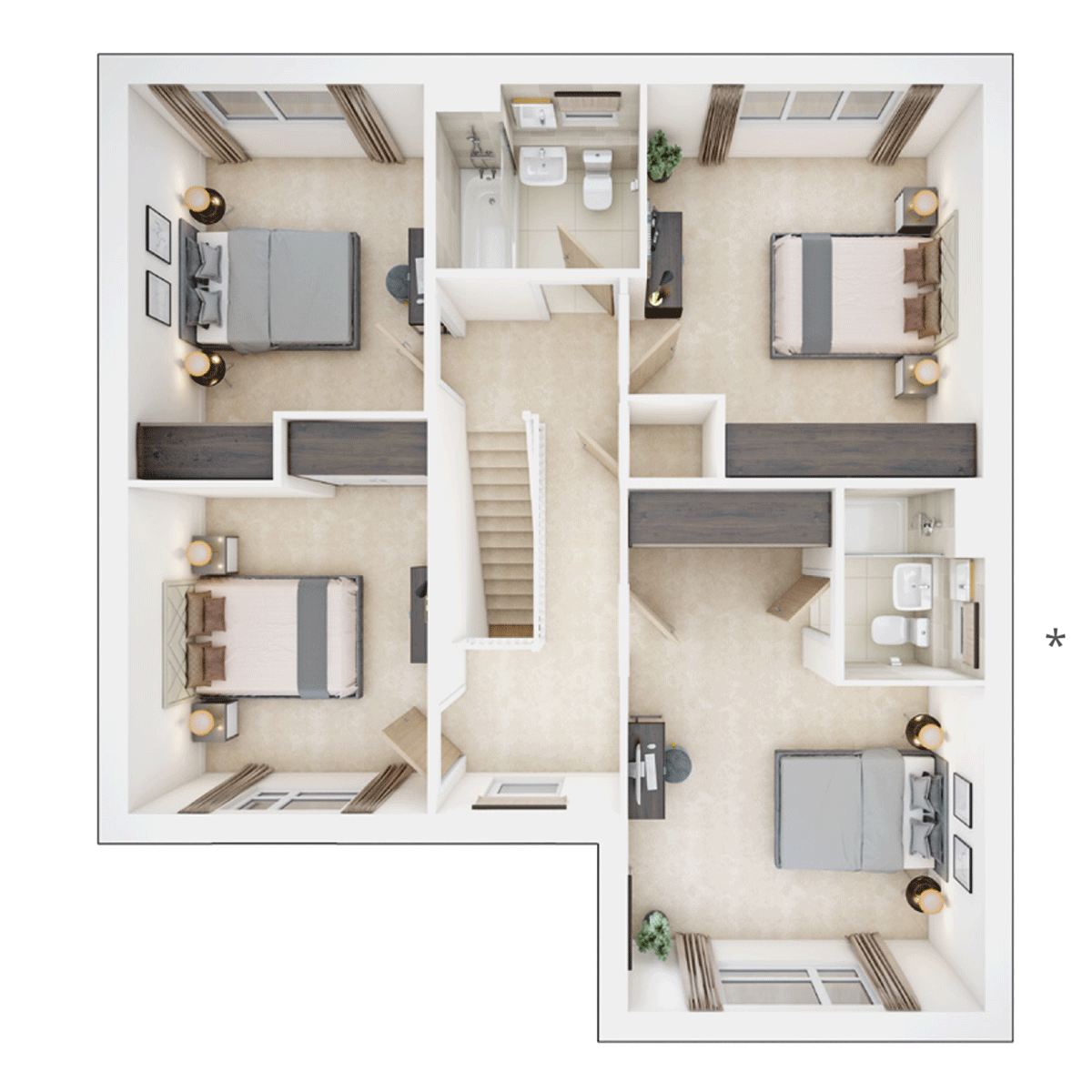 The Kitham First Floor Plan