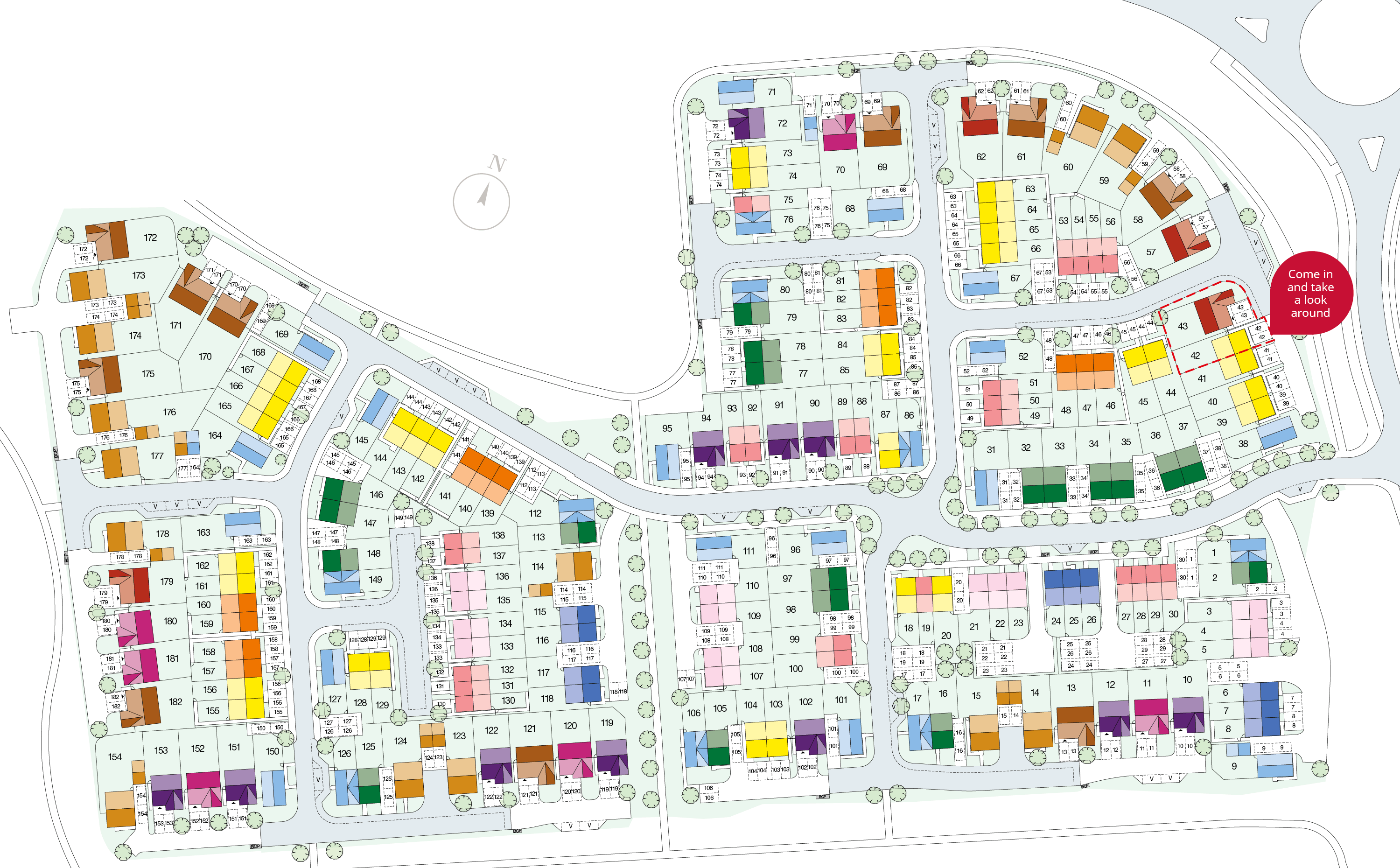 Seaham Garden Village Phase 1 Site Plan