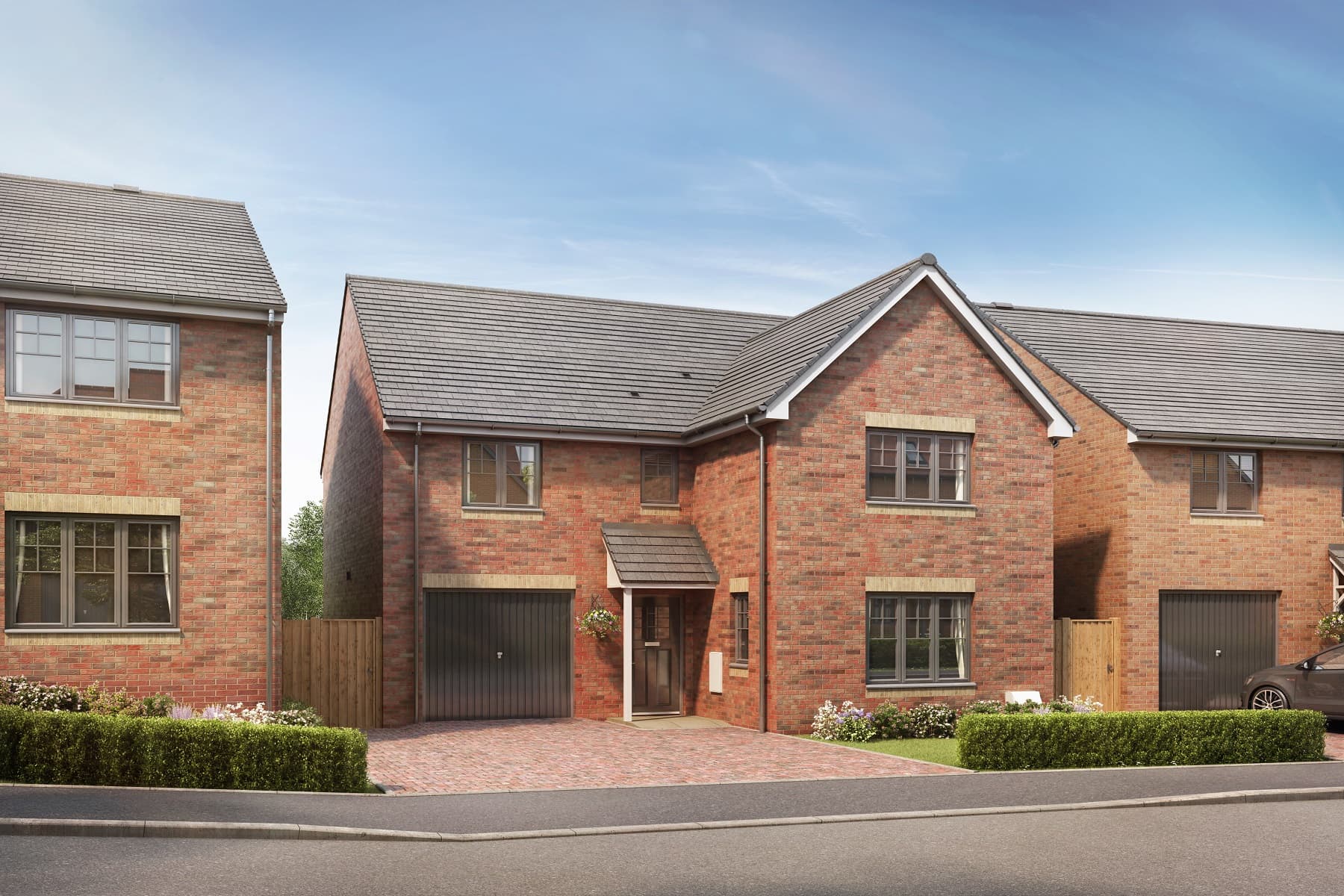 The 4 bedroom Coltham with an integral garage offers a practical layout that is ideal for families.