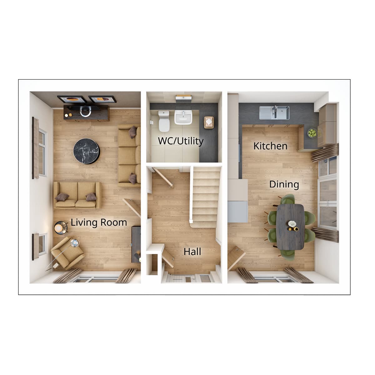 Aynesdale Ground Floor Plan