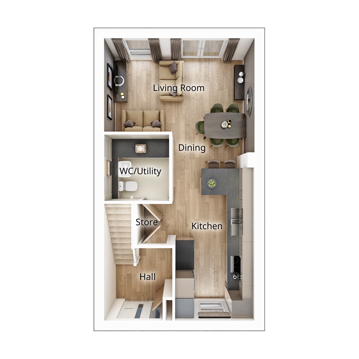 Owlton Ground Floor Plan