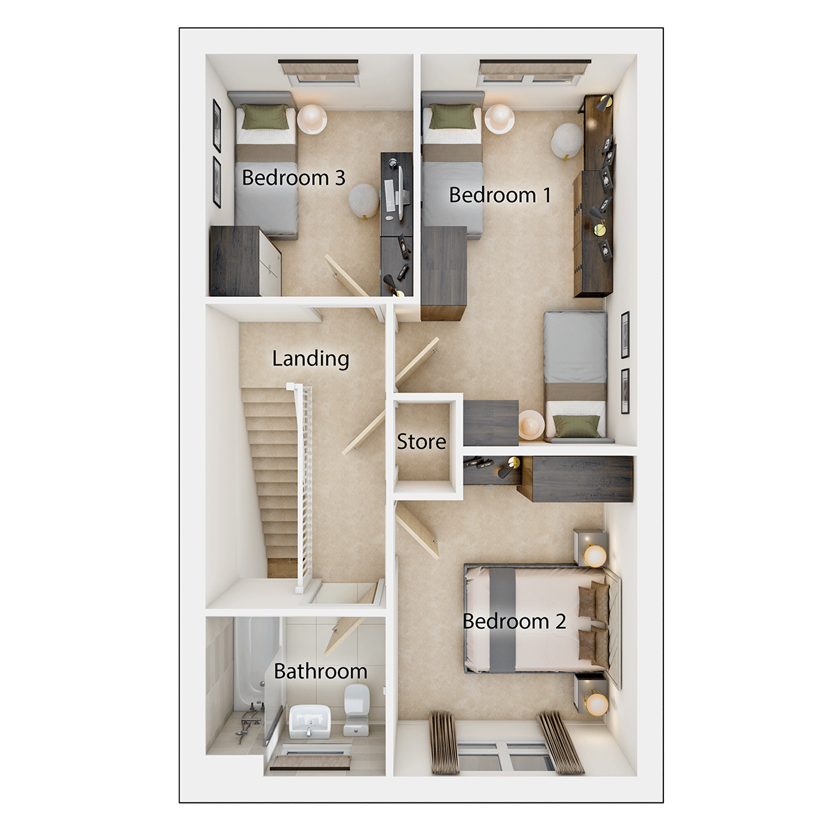 Satterstead First Floor Plan