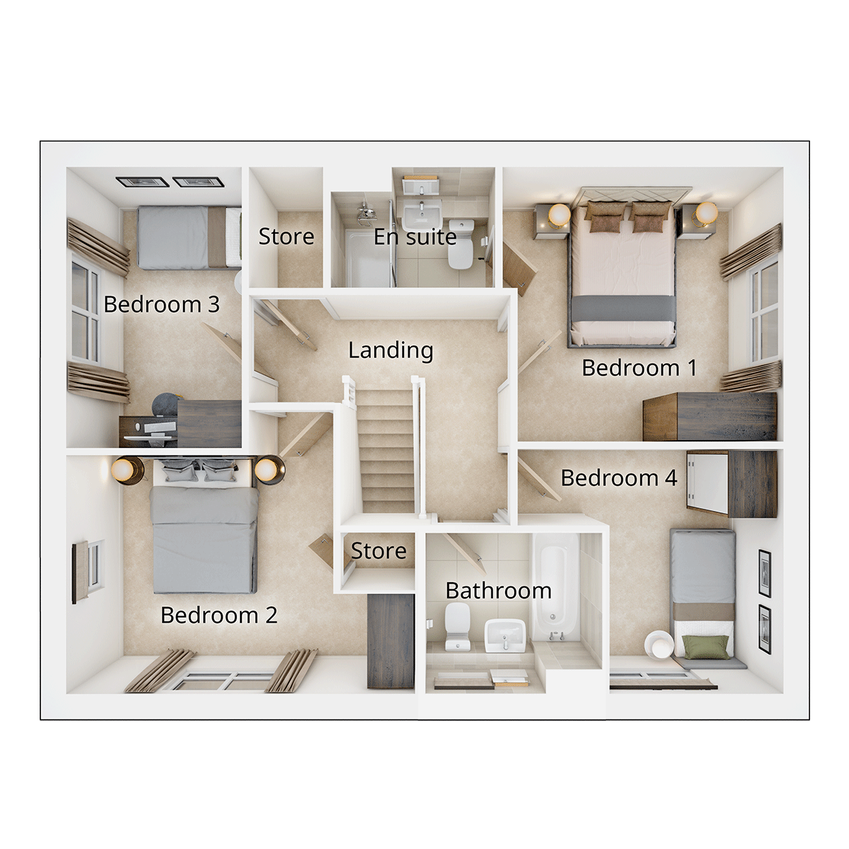 Plumdale First Floor Plan