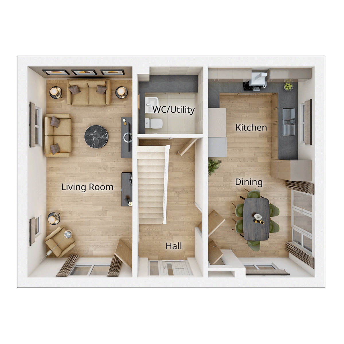 Plumdale Ground Floor Plan