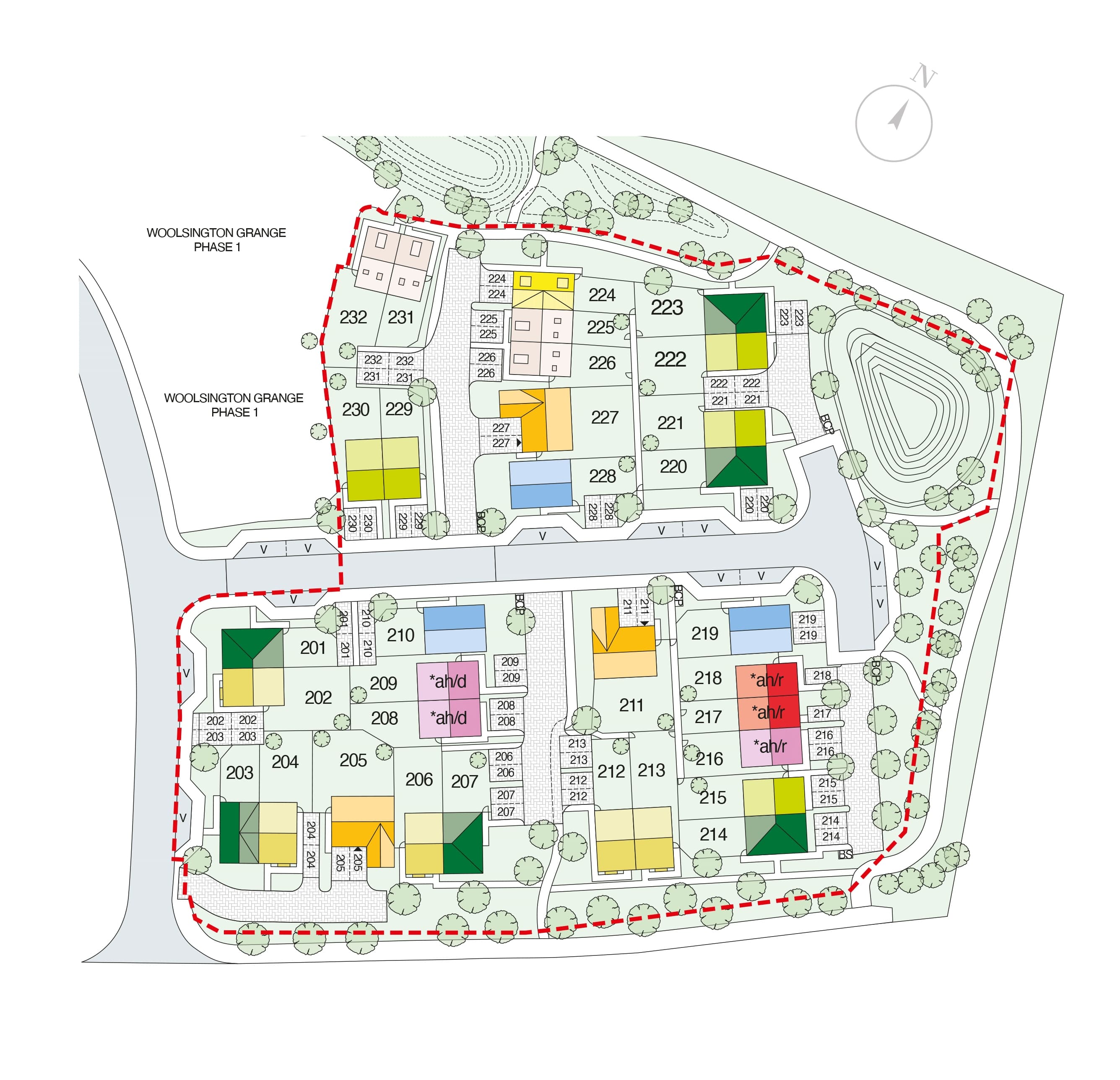 Woolsington Grange Phase 2 - Site Plan