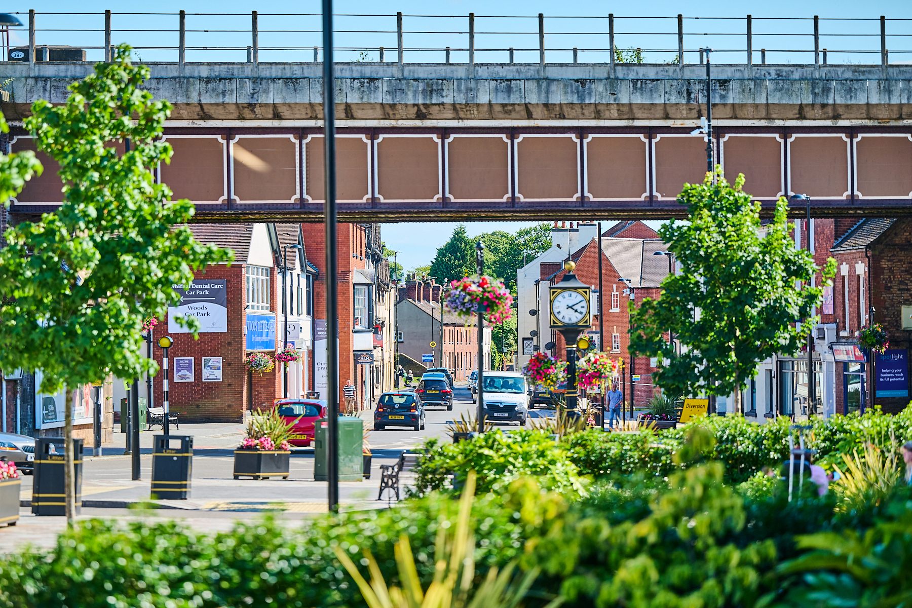 A thriving market town with everything you need for modern living