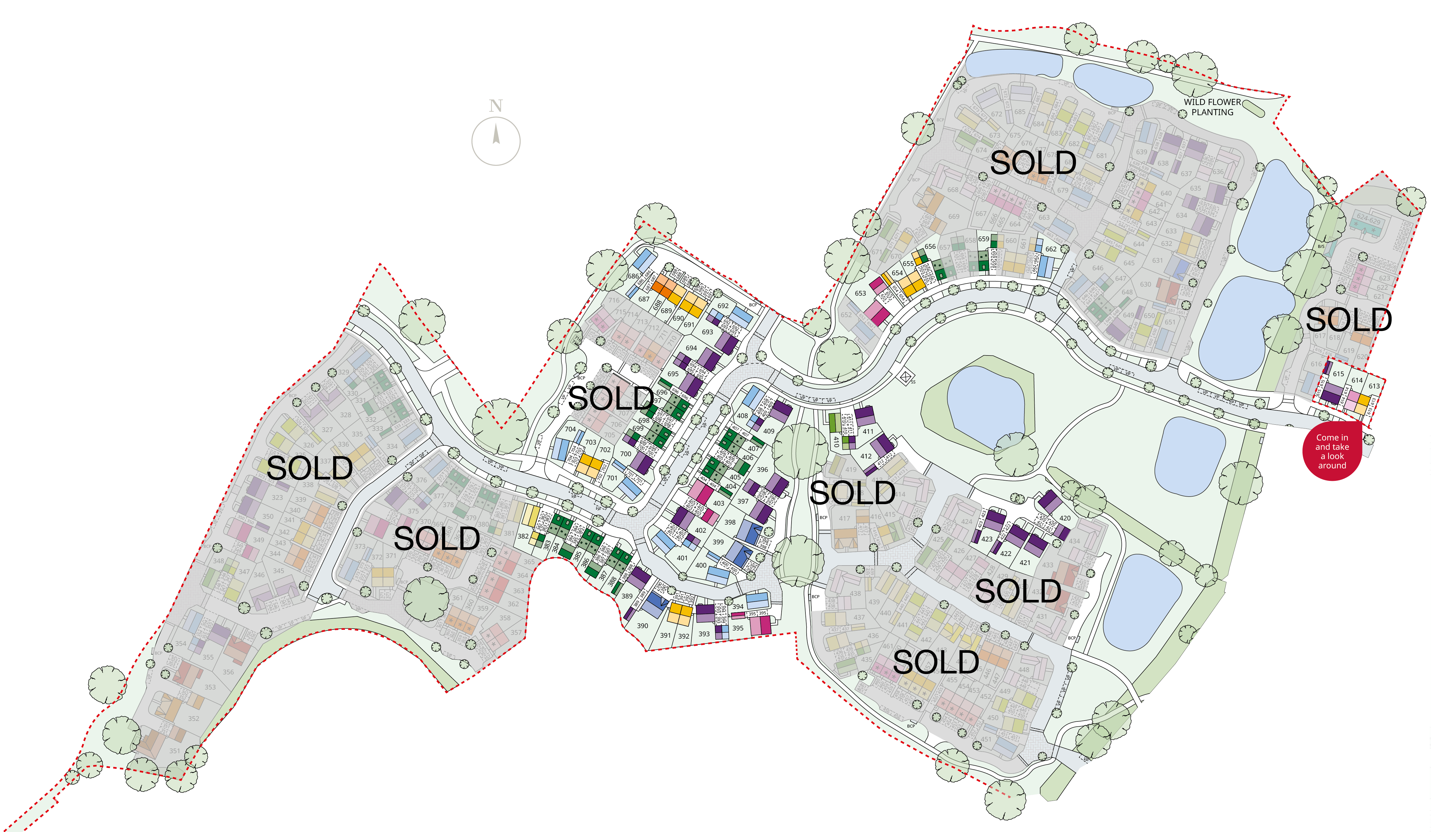 Appledown Meadow Site Plan