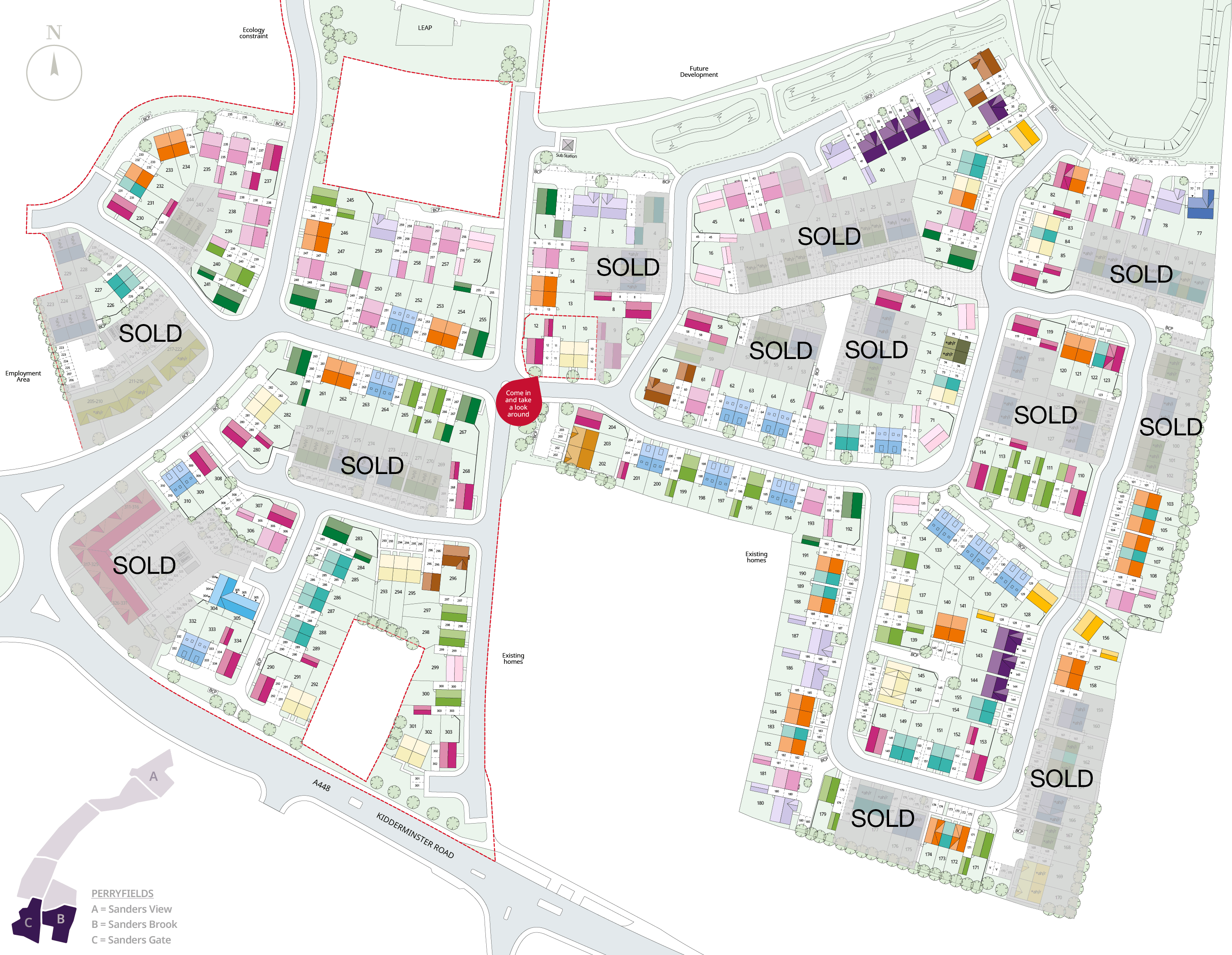 Sanders Brook and Gate Sept 26 Site Plan