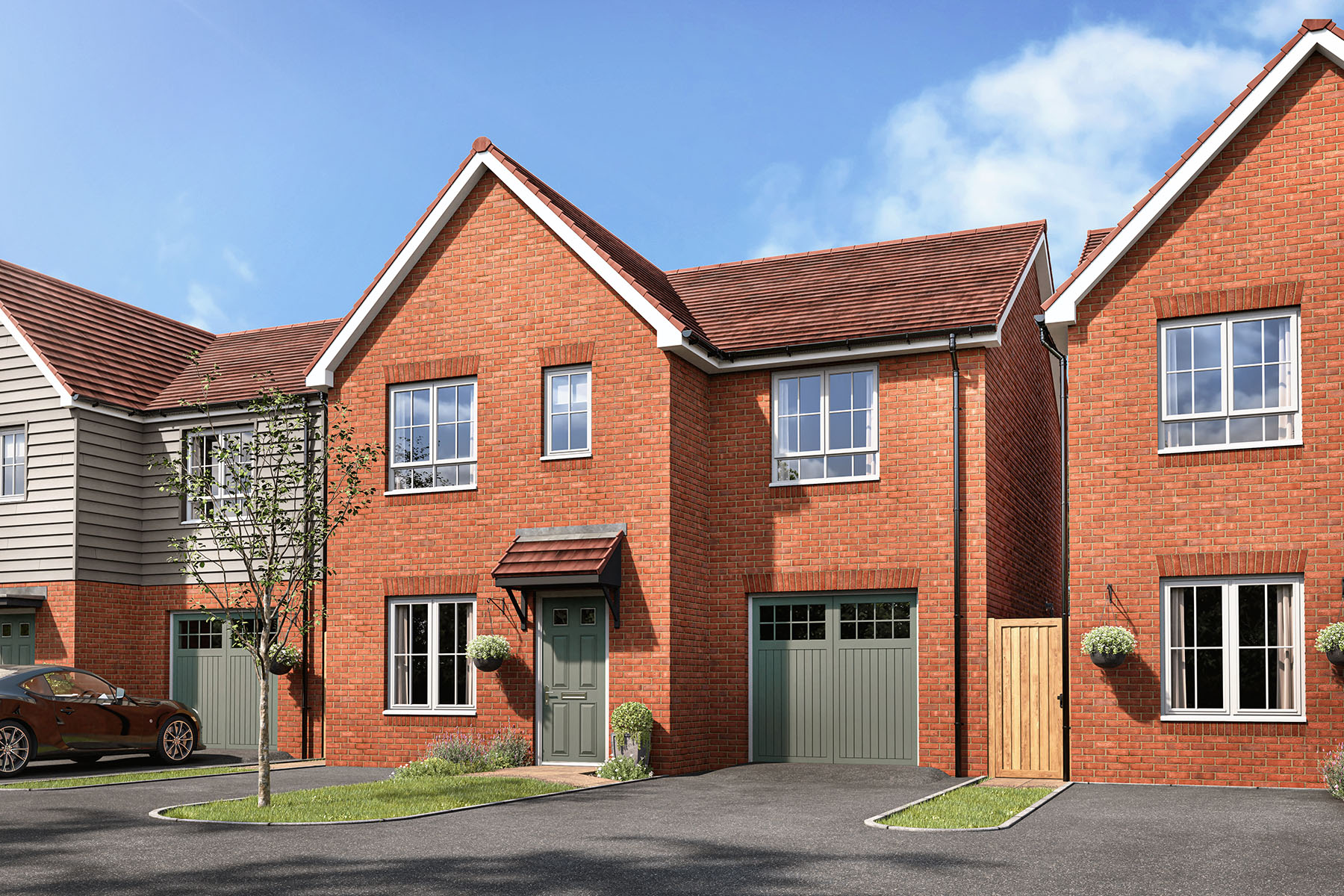 Artist impression of the Byrneham at Sanders Brook