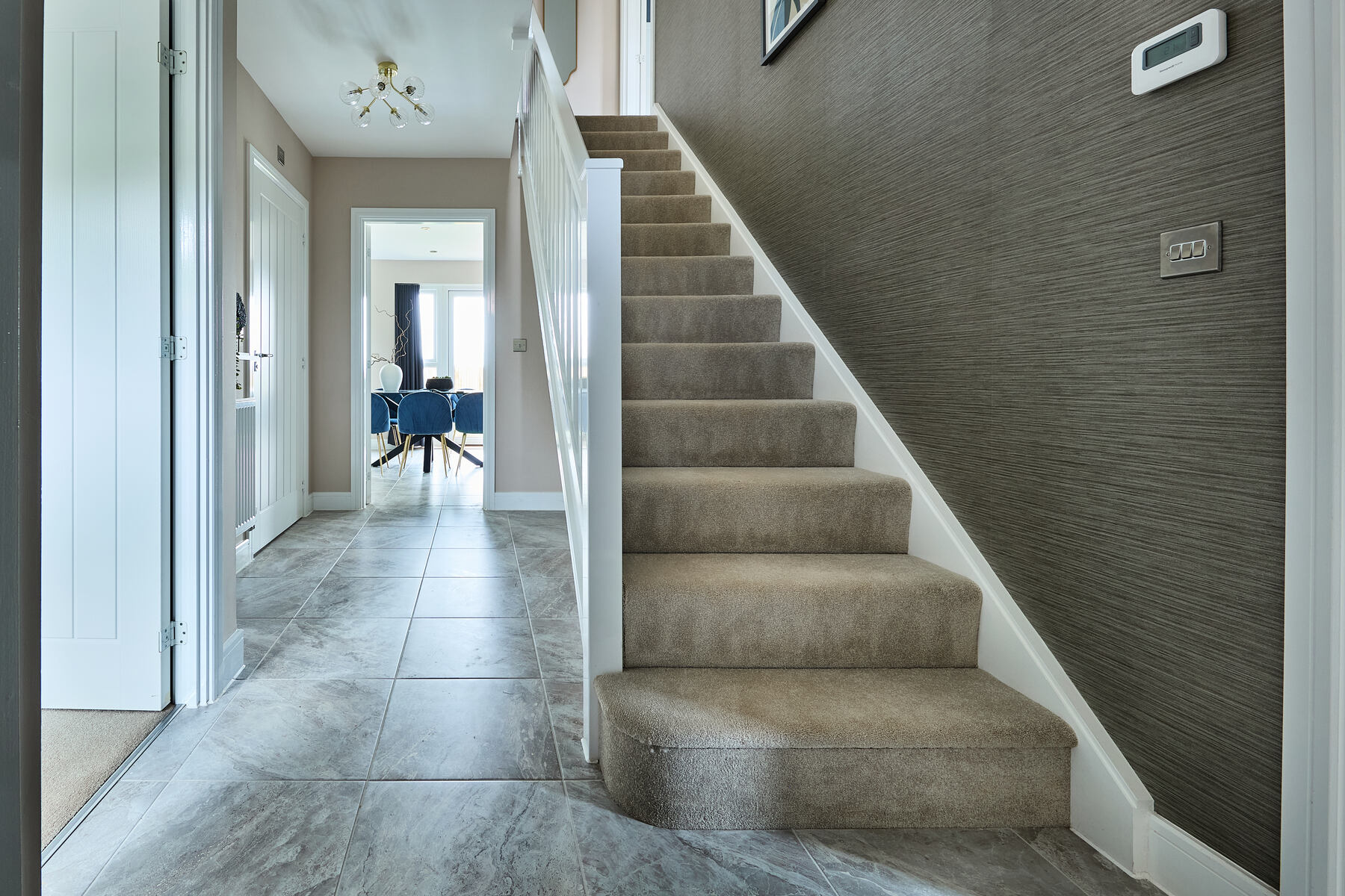 The Aireton has a light and airy hallway