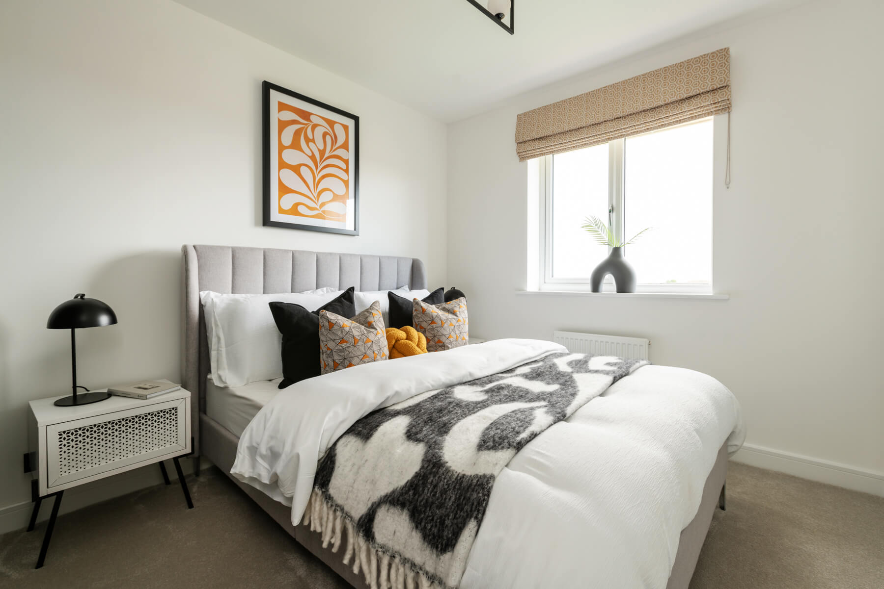 Bedroom two is ideal for guests