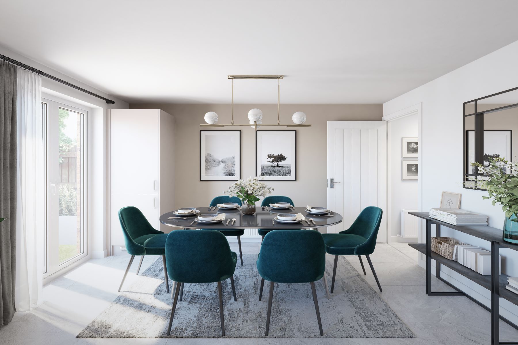 The Eynsford dining area