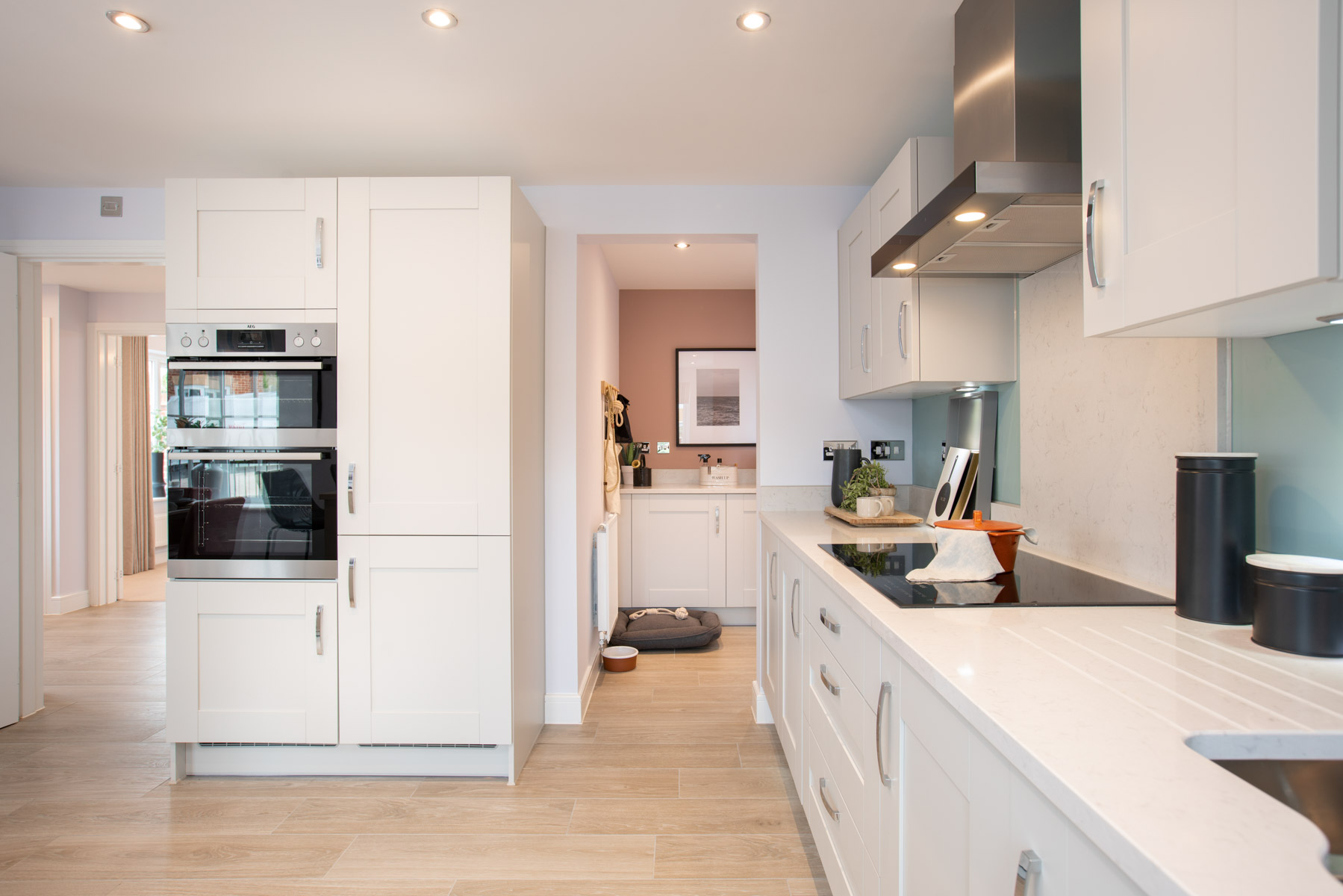 Kitchen with utility