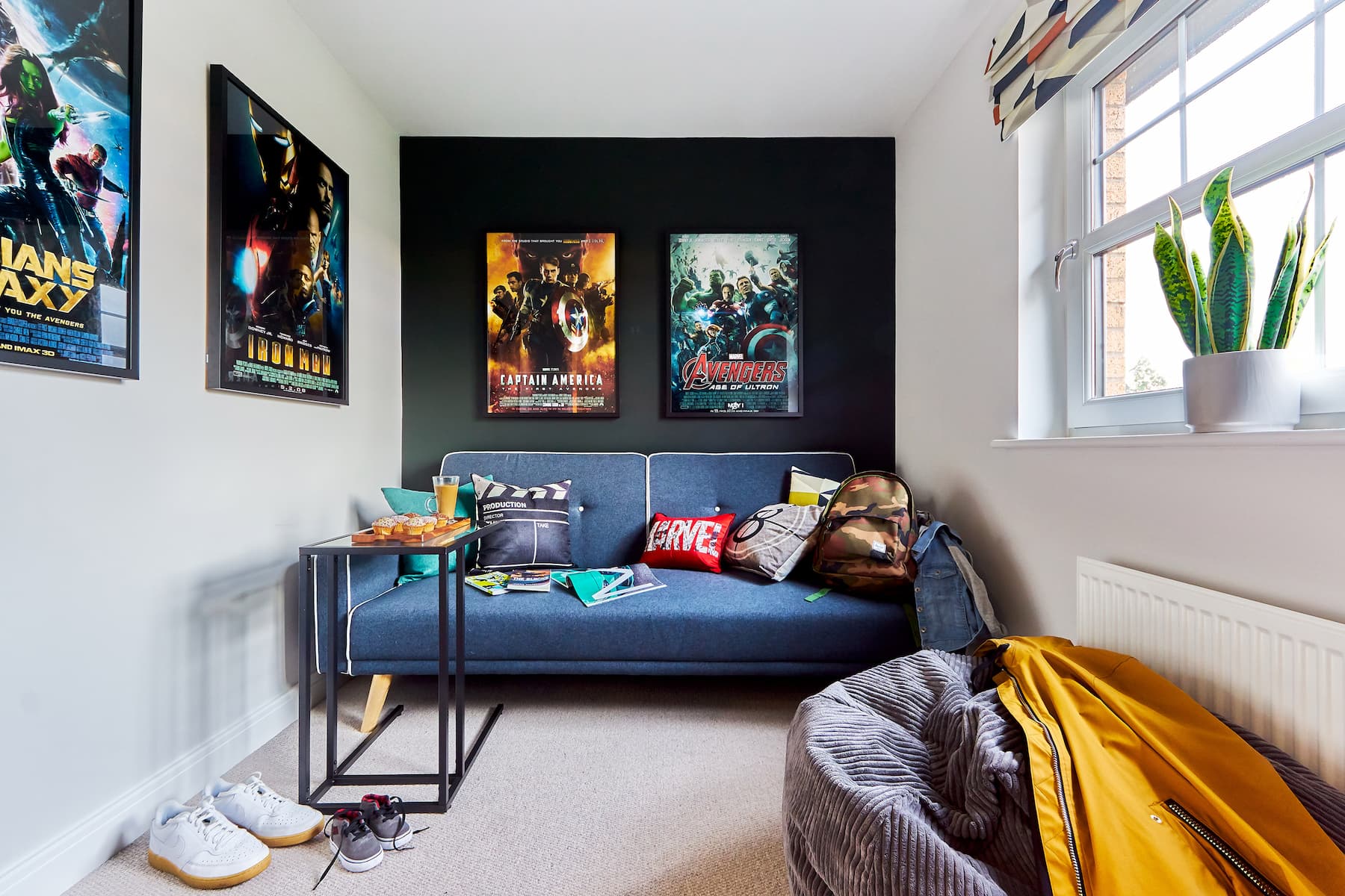 Bedroom four can be a multi functional spare room or snug