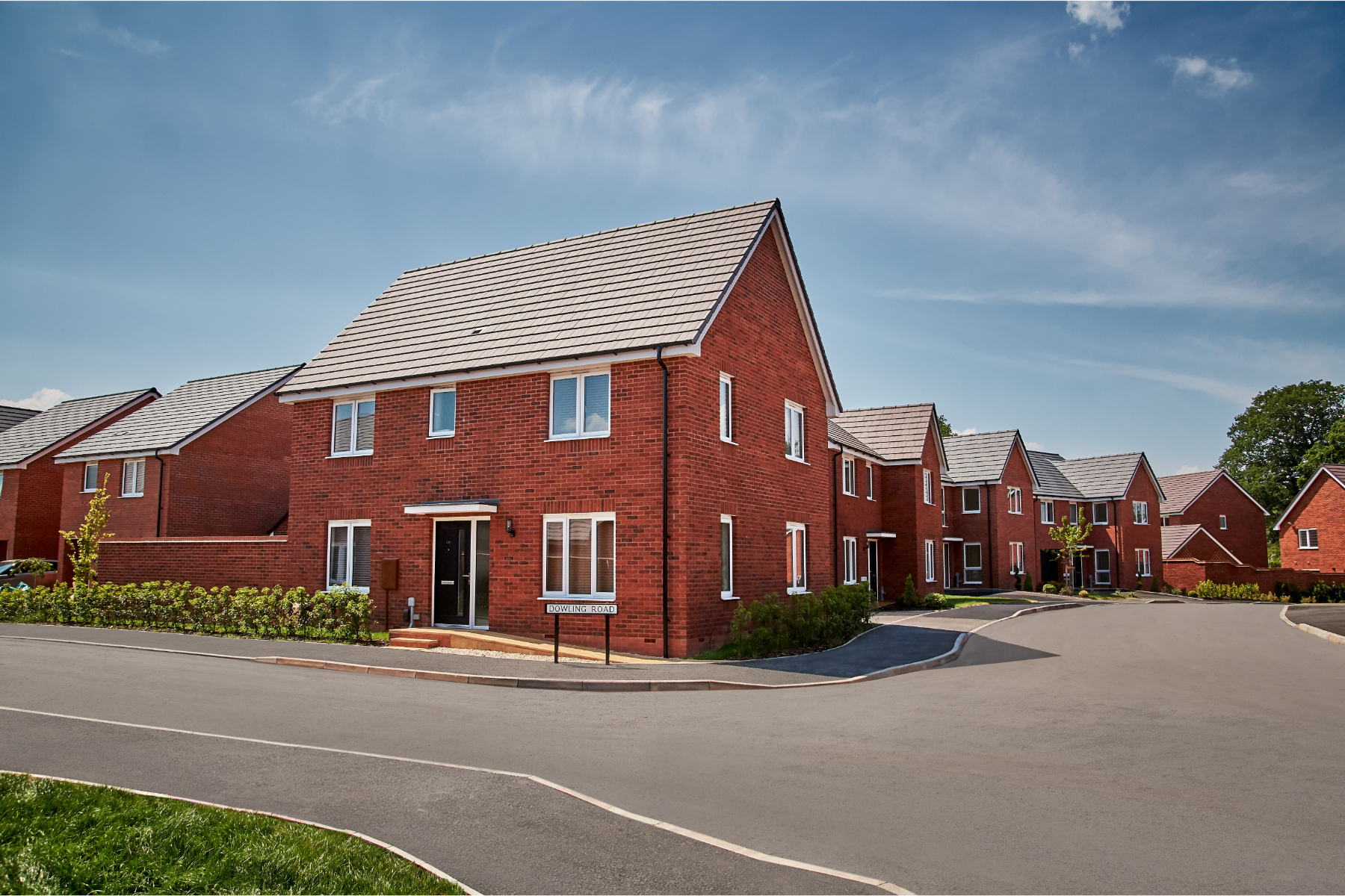 Traditional homes like the Plumdale make up this beautiful development