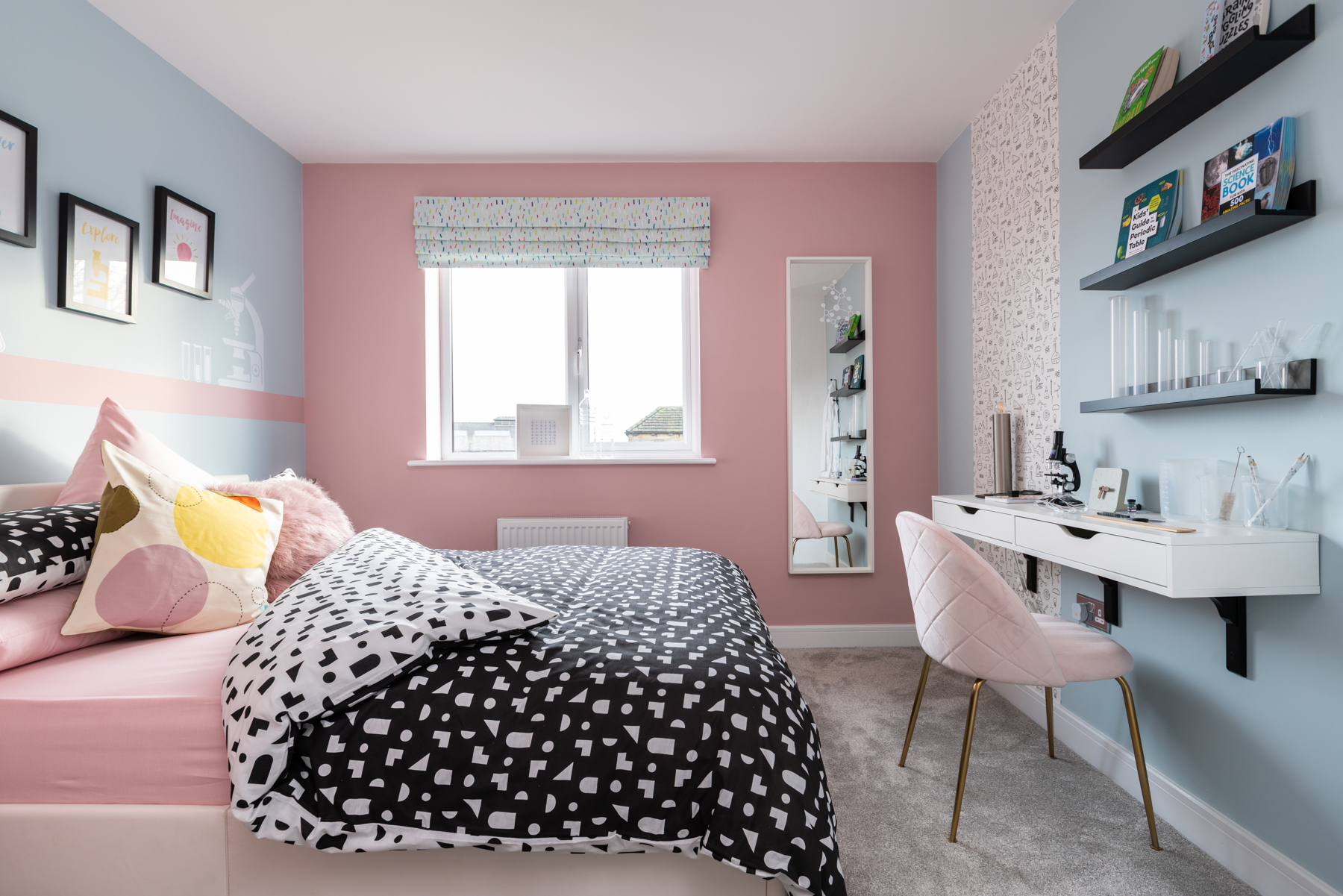 A fourth double bedroom is ideal for children or guests