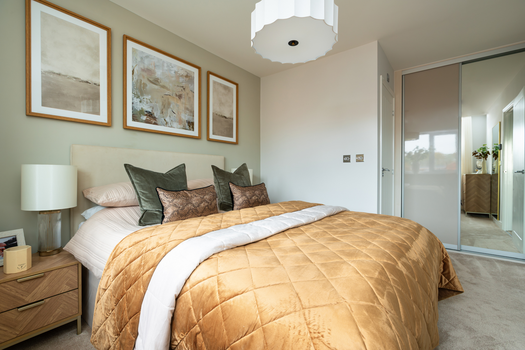 Room for a storage and wardrobes, and a little luxury