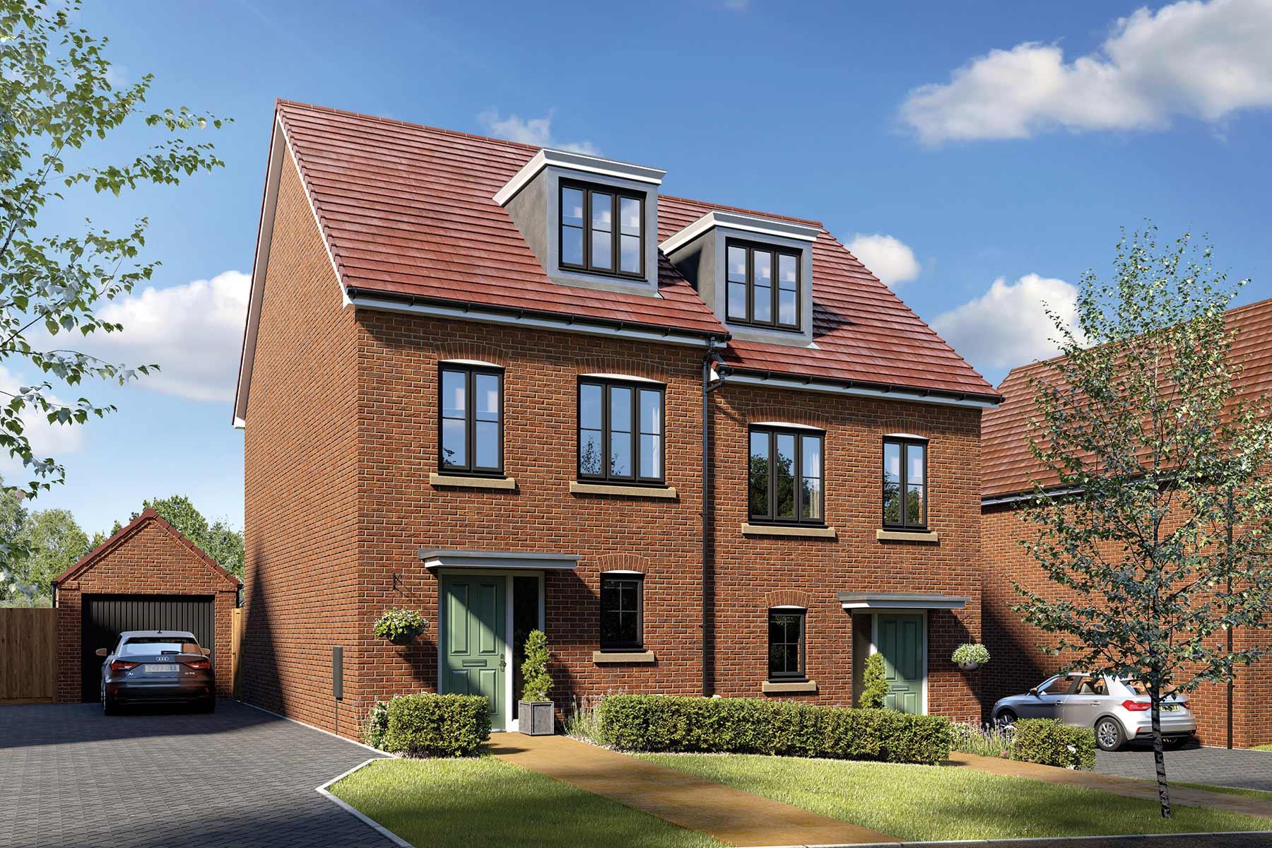 A CGI of the The Harrton