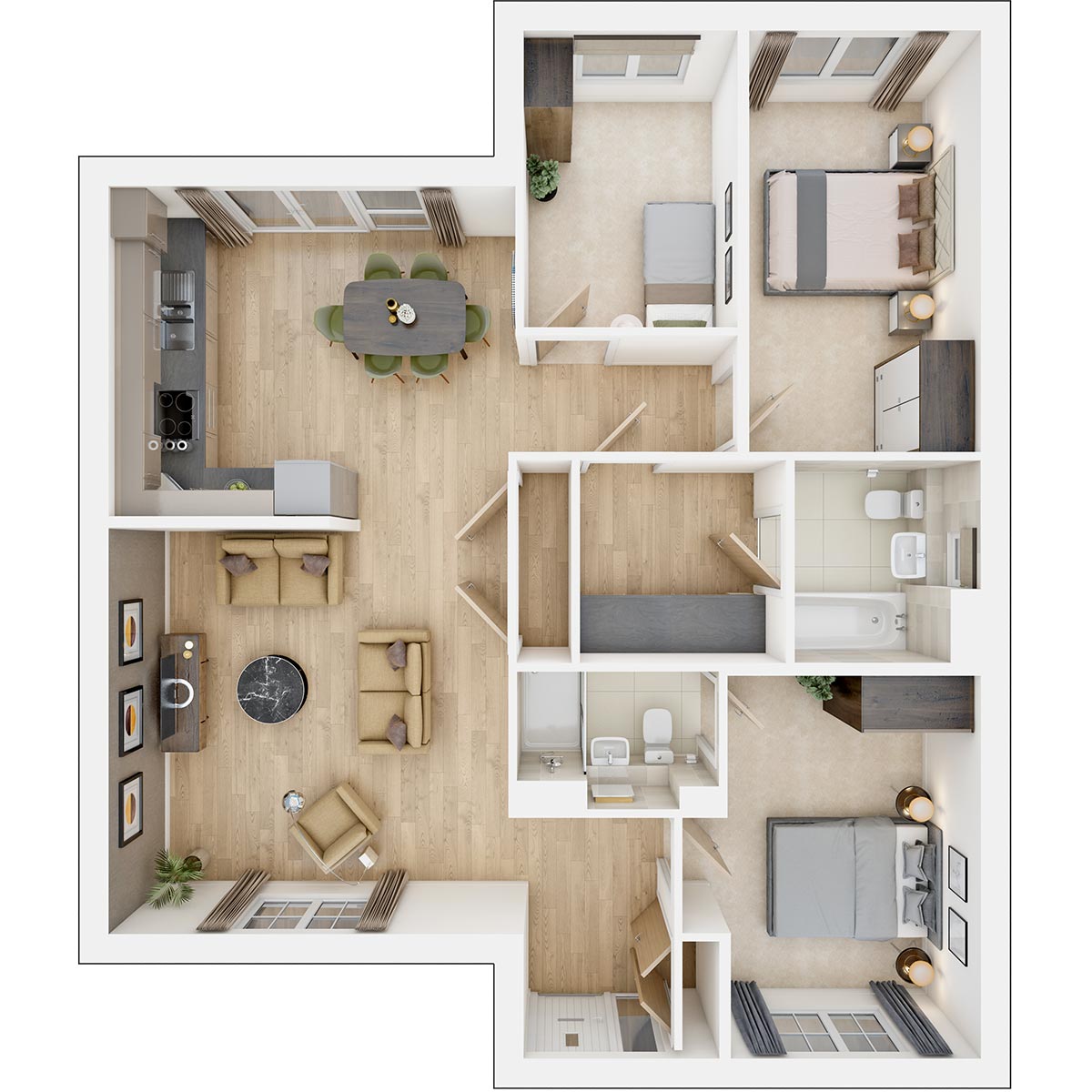Bungalow 13 14 15