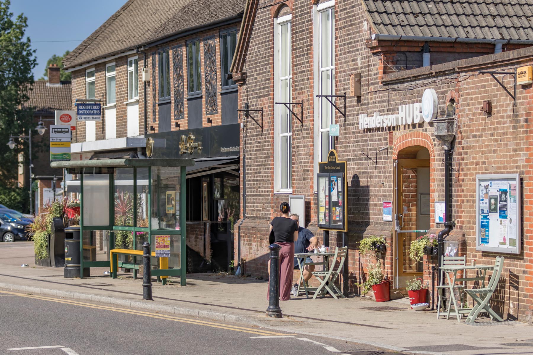 Enjoy the local high street full of character and charm