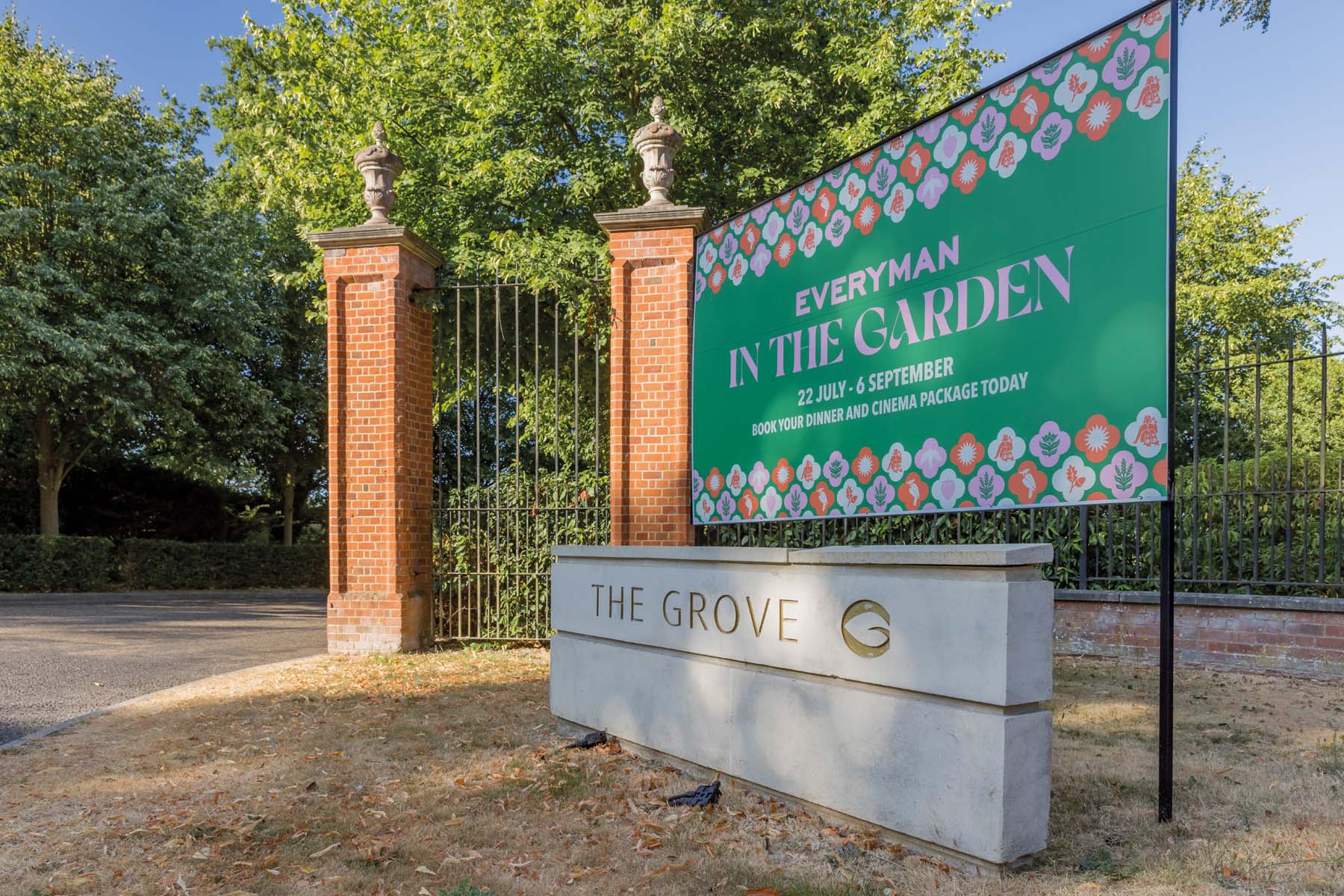 Not to far away for weekend's away at the Grove Hotel