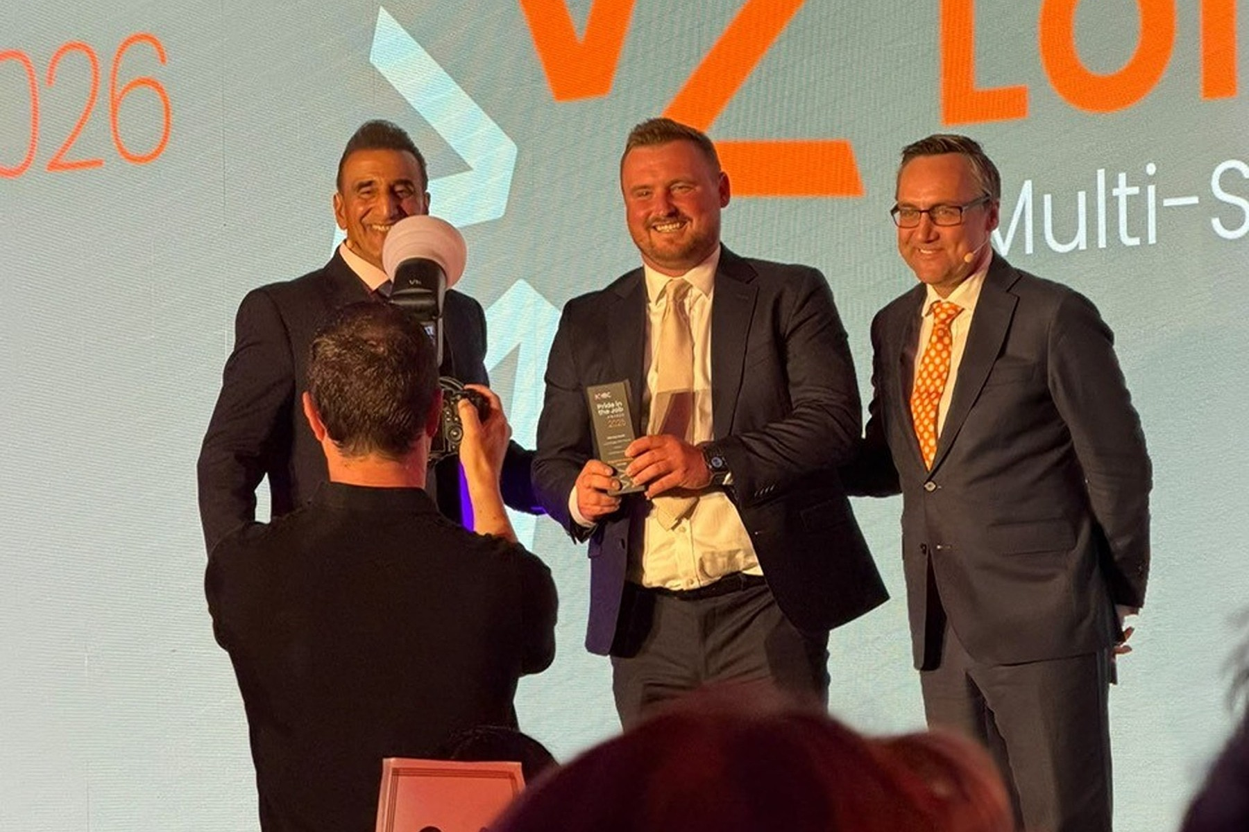 Harvey Scott winning award