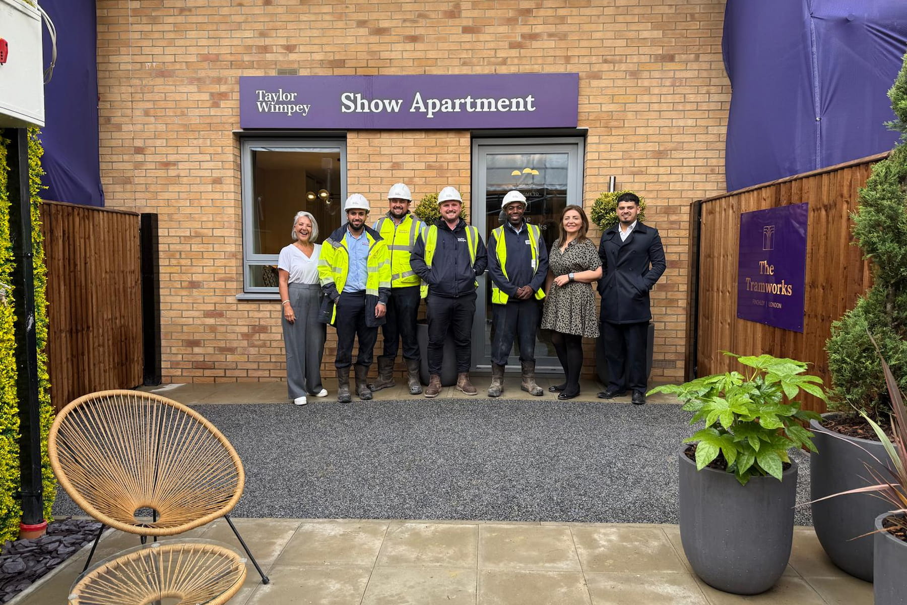 The Tramworks showhome launch