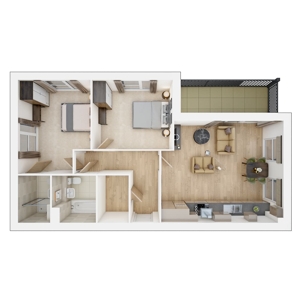 Block A The Sycamore plots 1 3 5