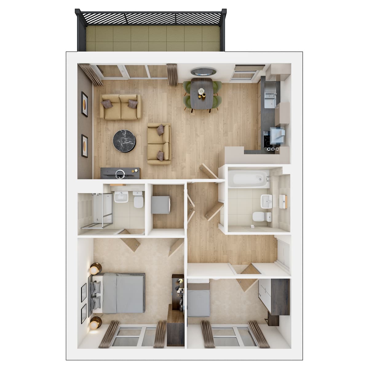 Block C The Chestnut plots 41 44 47