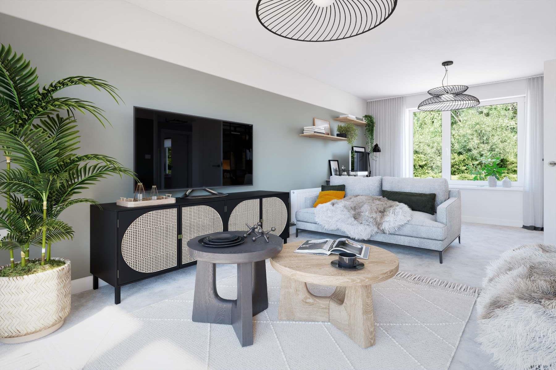 Living study area