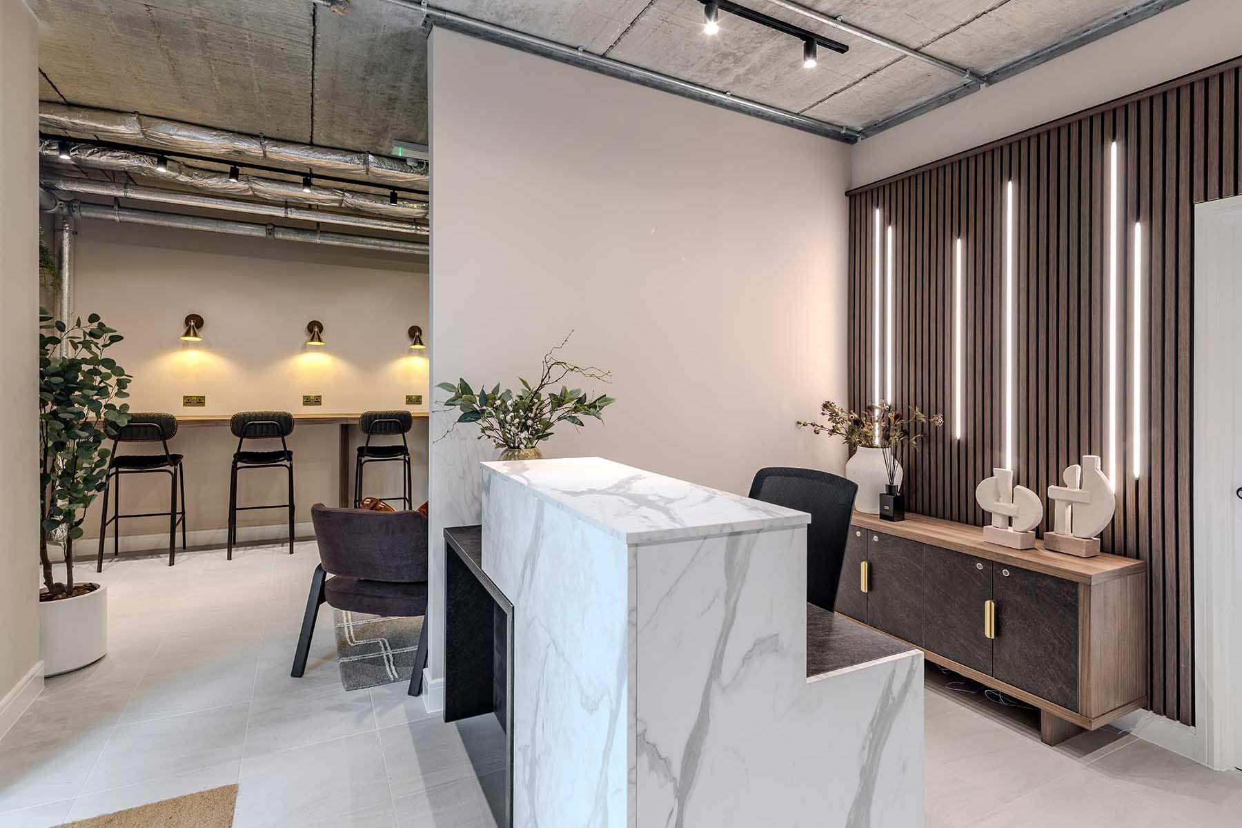 Concierge and co-working space