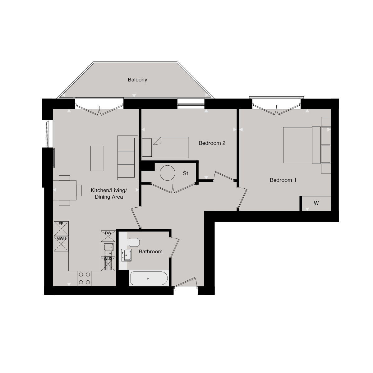 Block C104  110  116