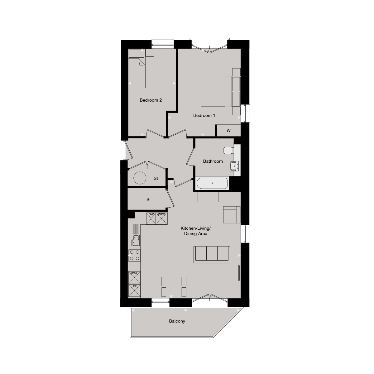 Block C106  112  118