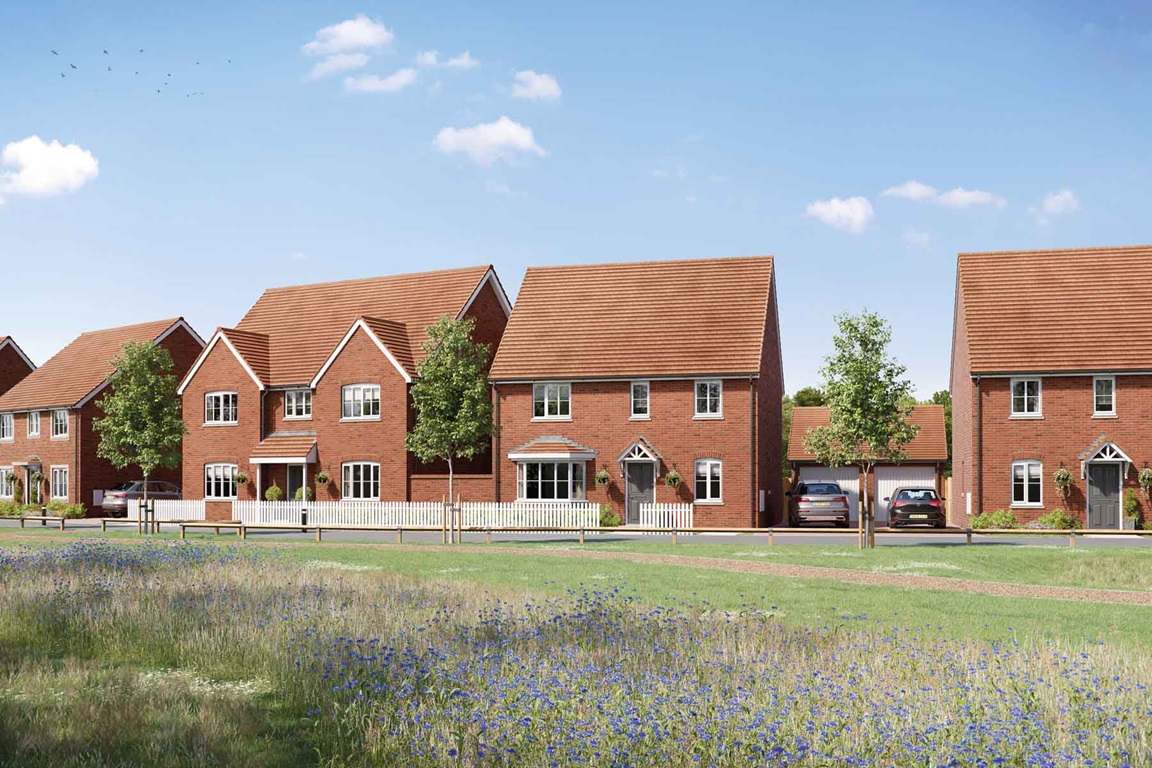A range of 2, 3, 4 & 5 bedroom homes
