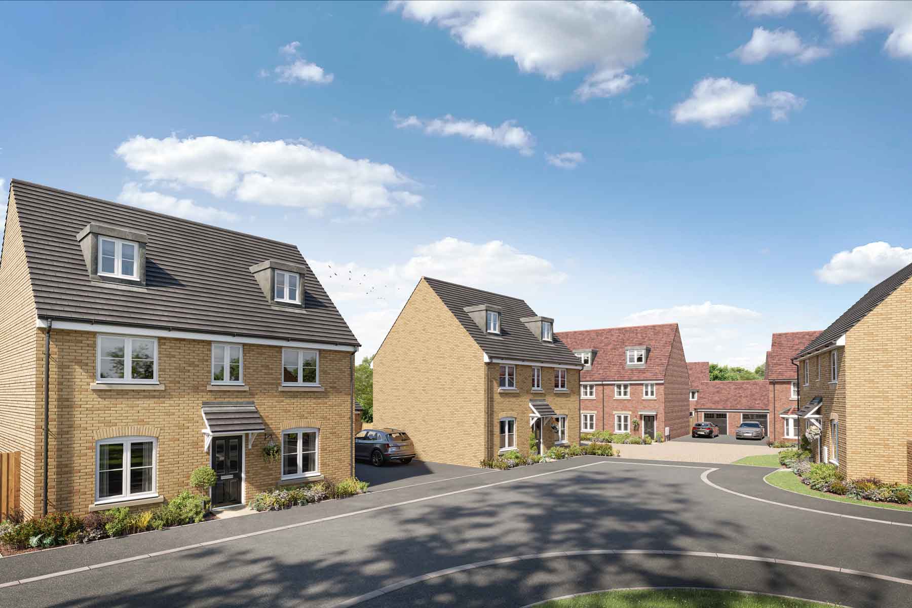 A variety of 3, 4 & 5 bedroom homes 