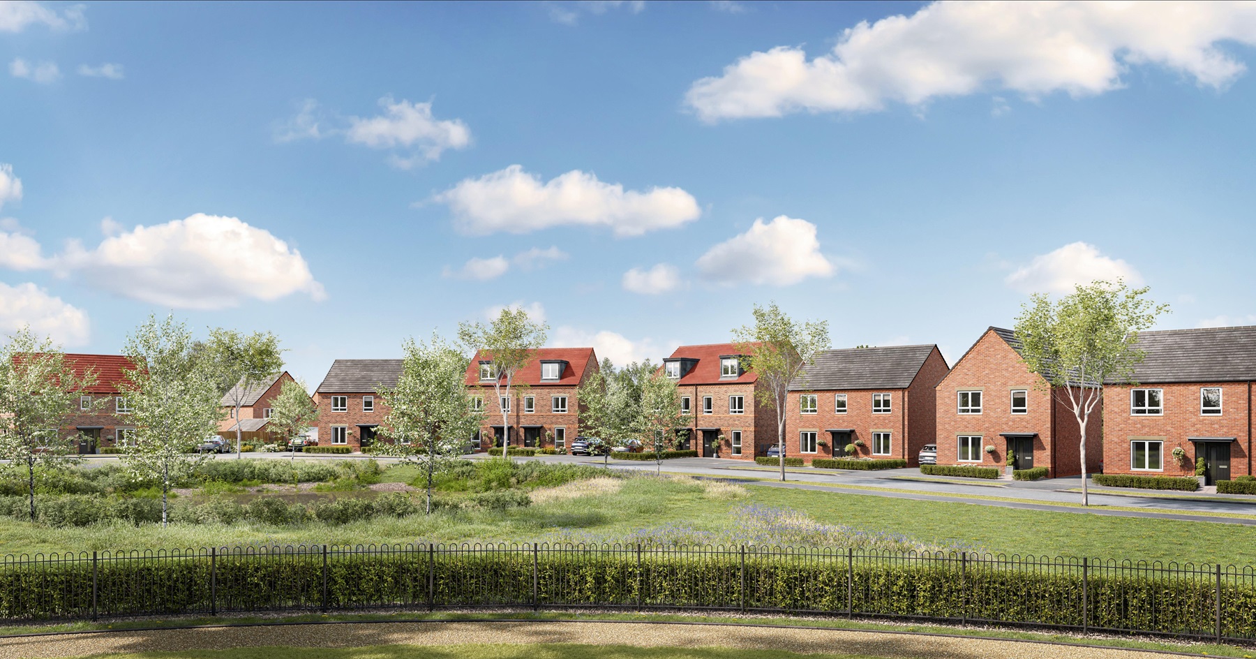 CGI of Bartle Heath, Cottam