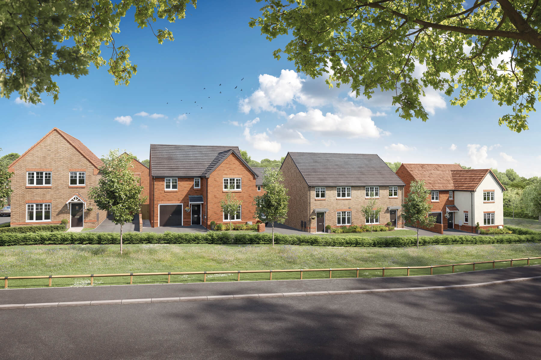 Coed Issa street scene 1