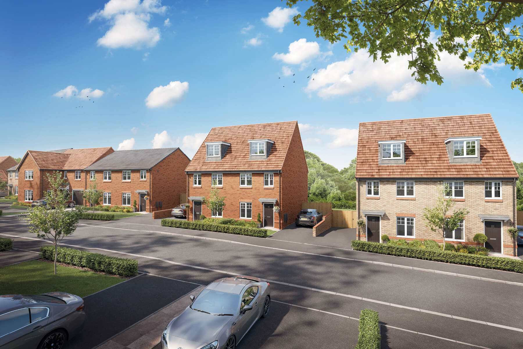 Coed Issa street scene 2