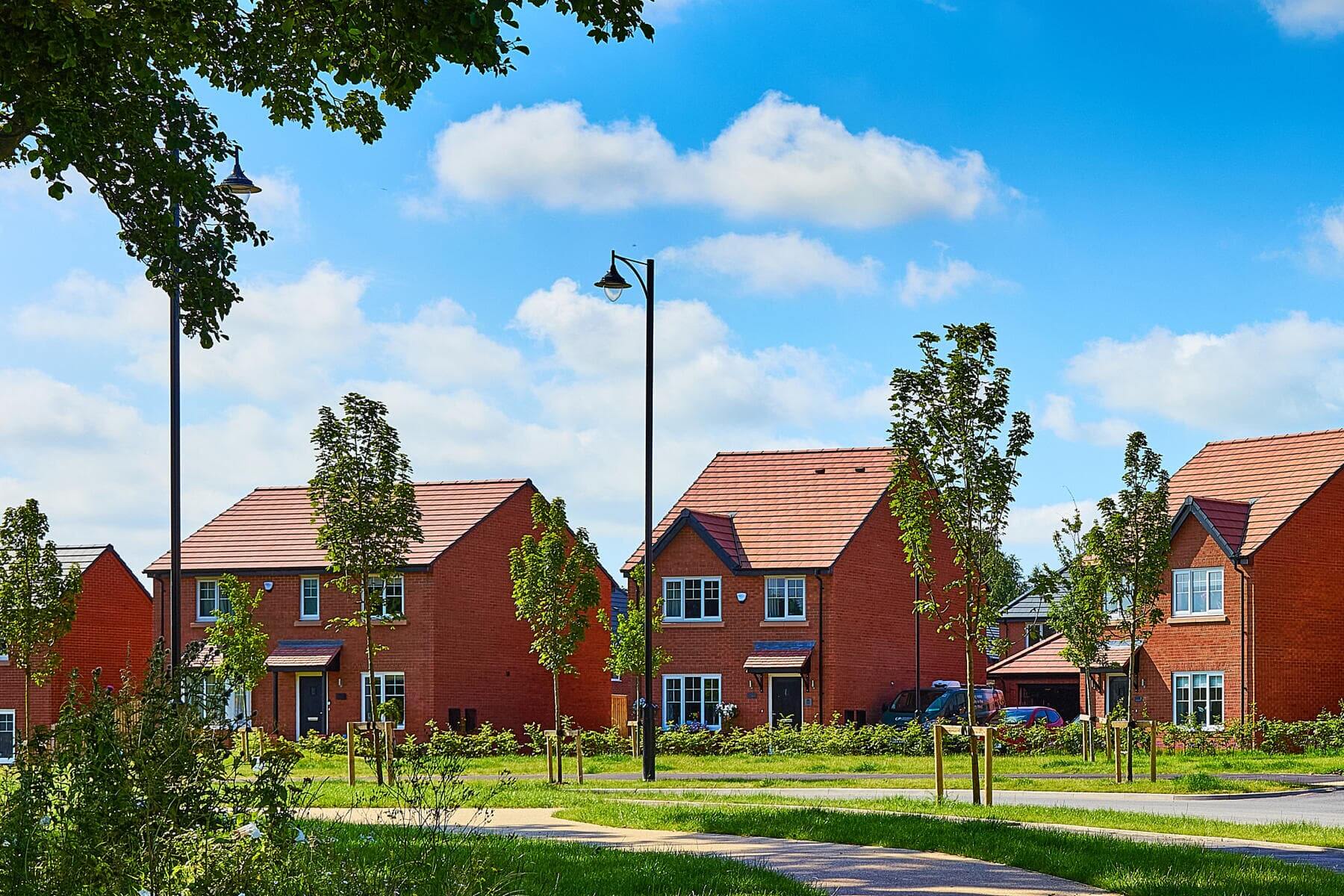 Fox Wood Garden Village street scene 1