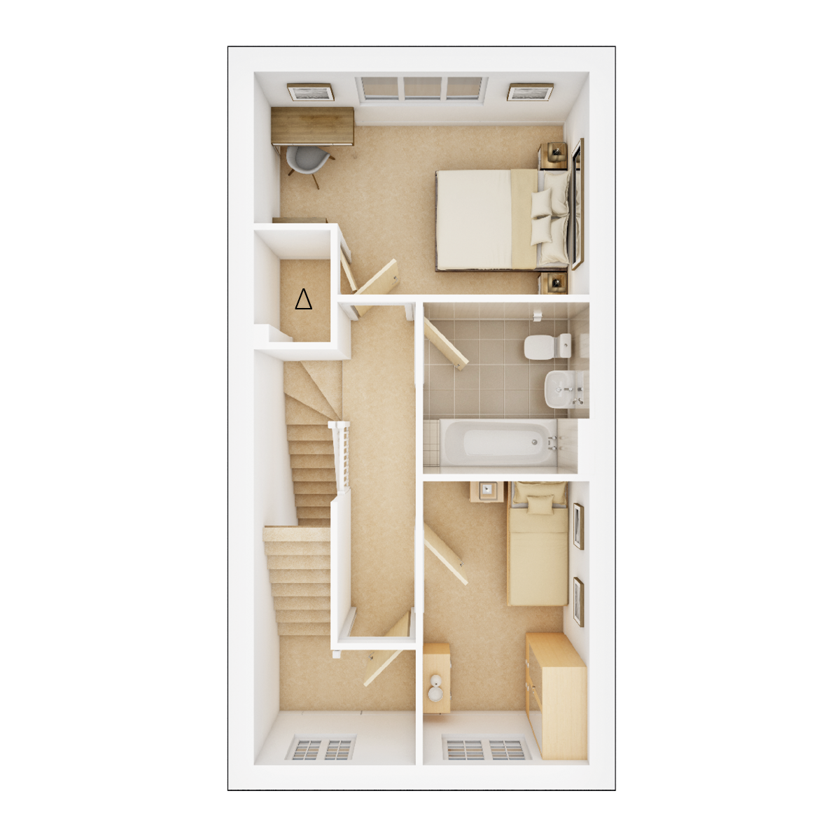 Braxton First Floor plan