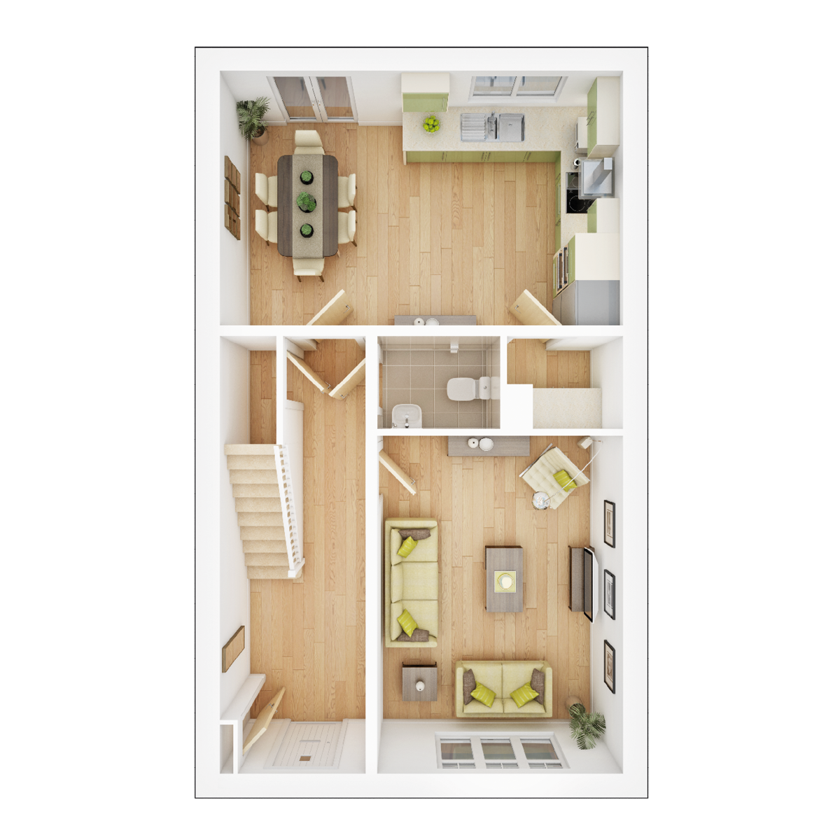 Lydford Ground Floor plan