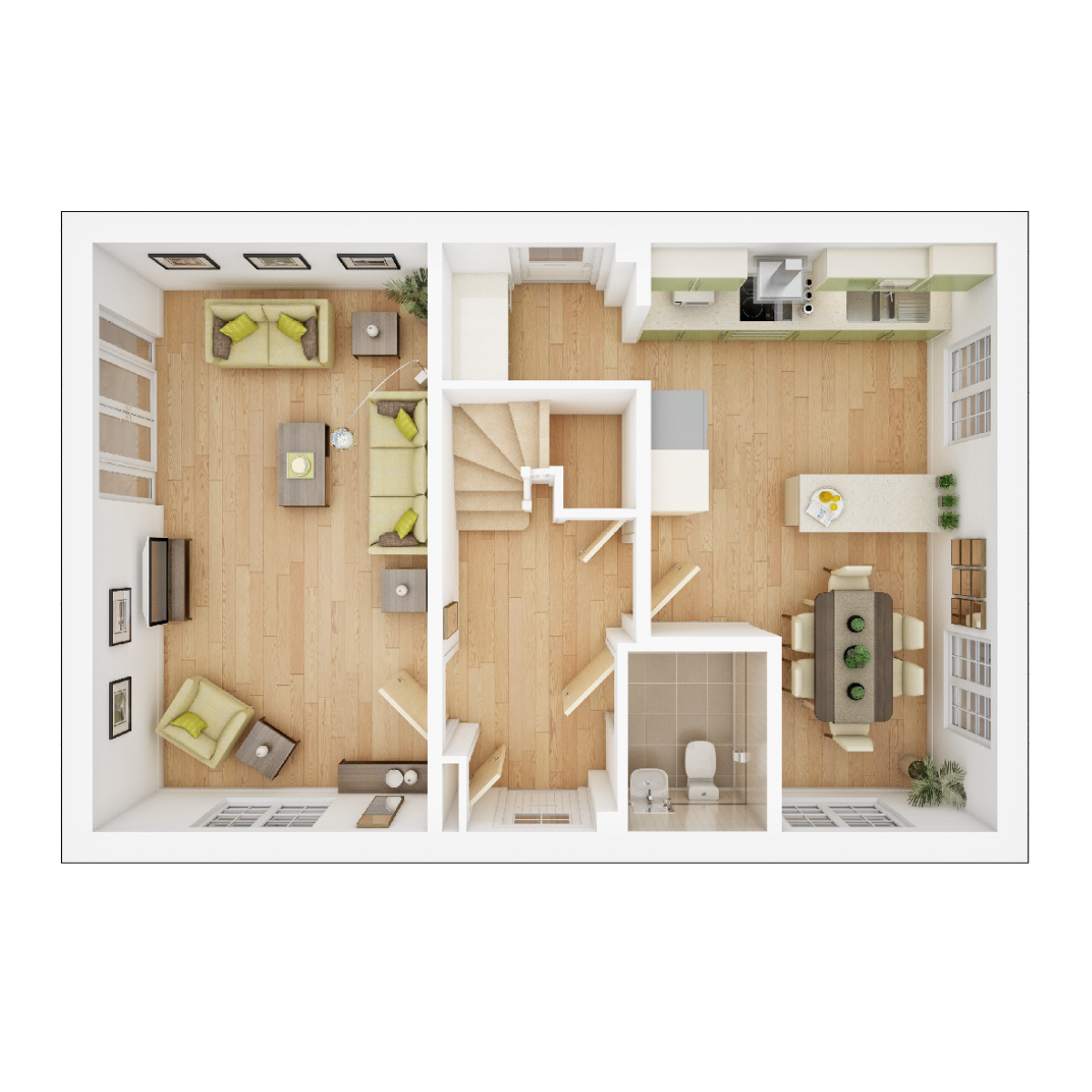 Trusdale Ground Floor plan